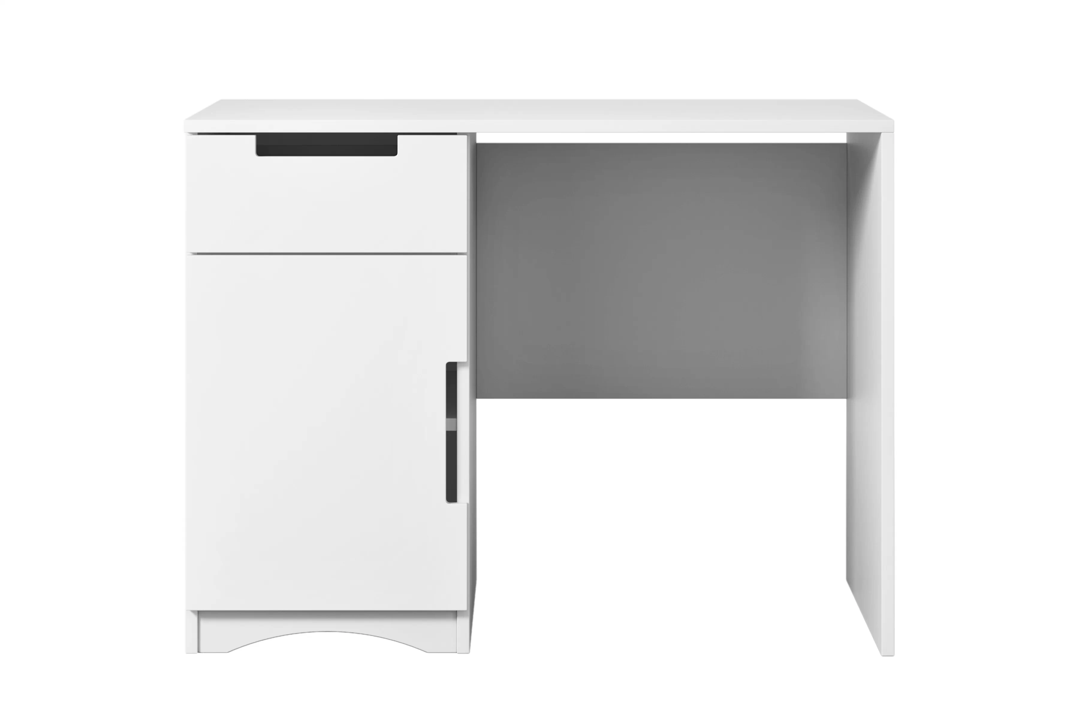 Detský písací stôl Guli 100 cm so zásuvkou - biela Písací stôl dzieciece Guli 100 cm z szuflada - Biely