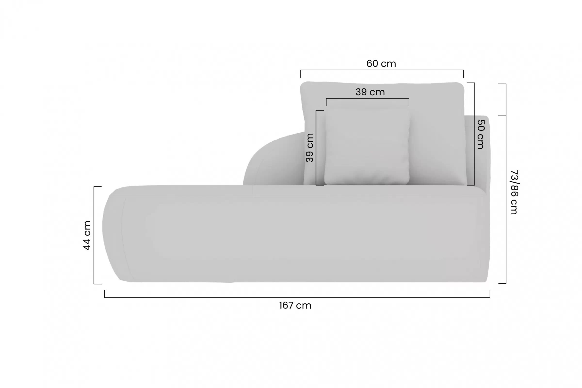 Otoman modul Finezal OTOL - levý Finezal OTOL