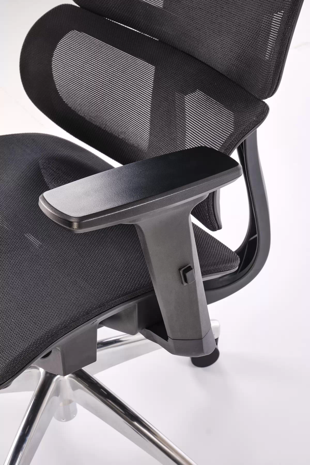 Otočná ergonomická kancelářská židle Casilo - černá Křeslo ergonomiczny casilo obrotowy - černá