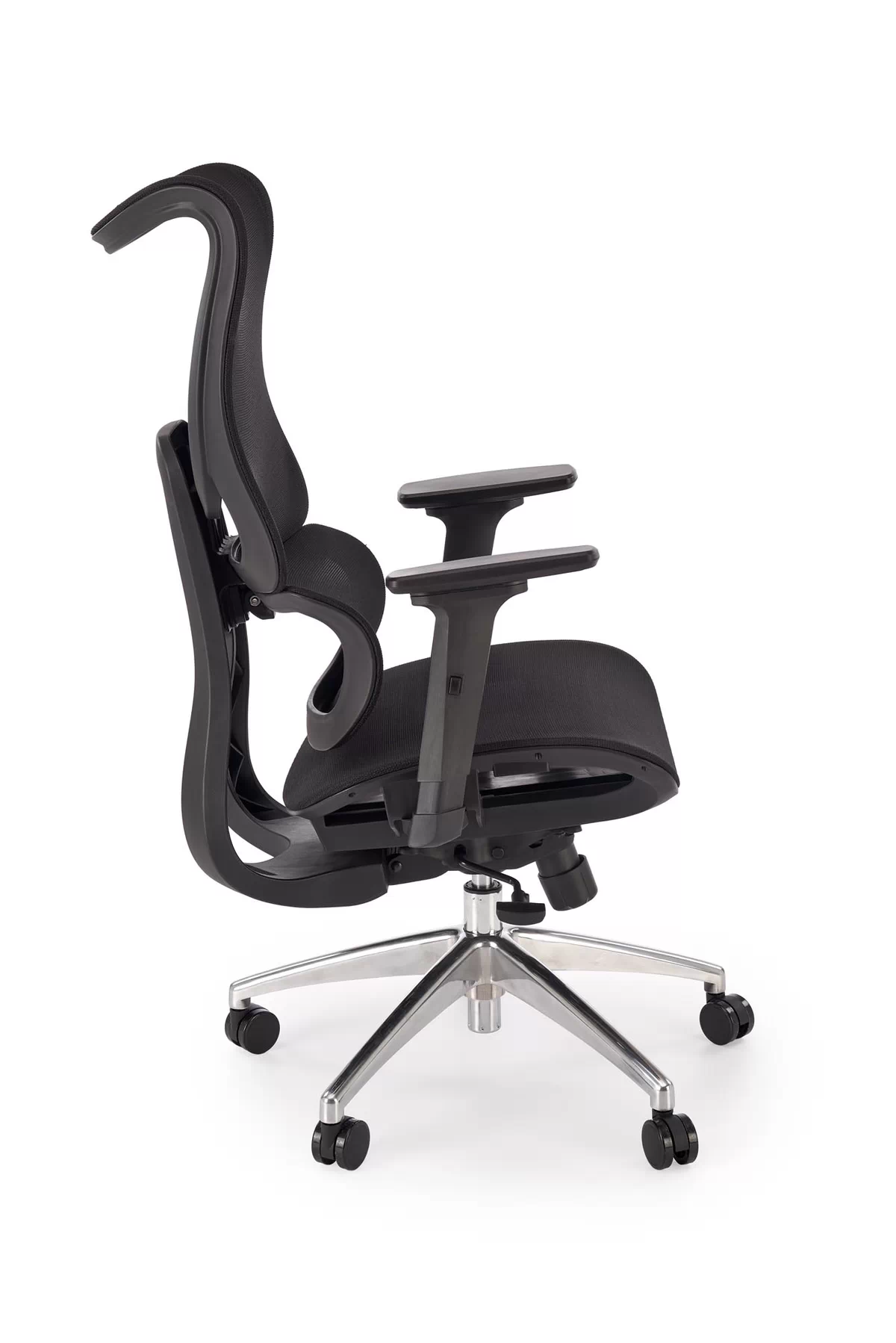 Otočná ergonomická kancelářská židle Casilo - černá Křeslo ergonomiczny casilo obrotowy - černá