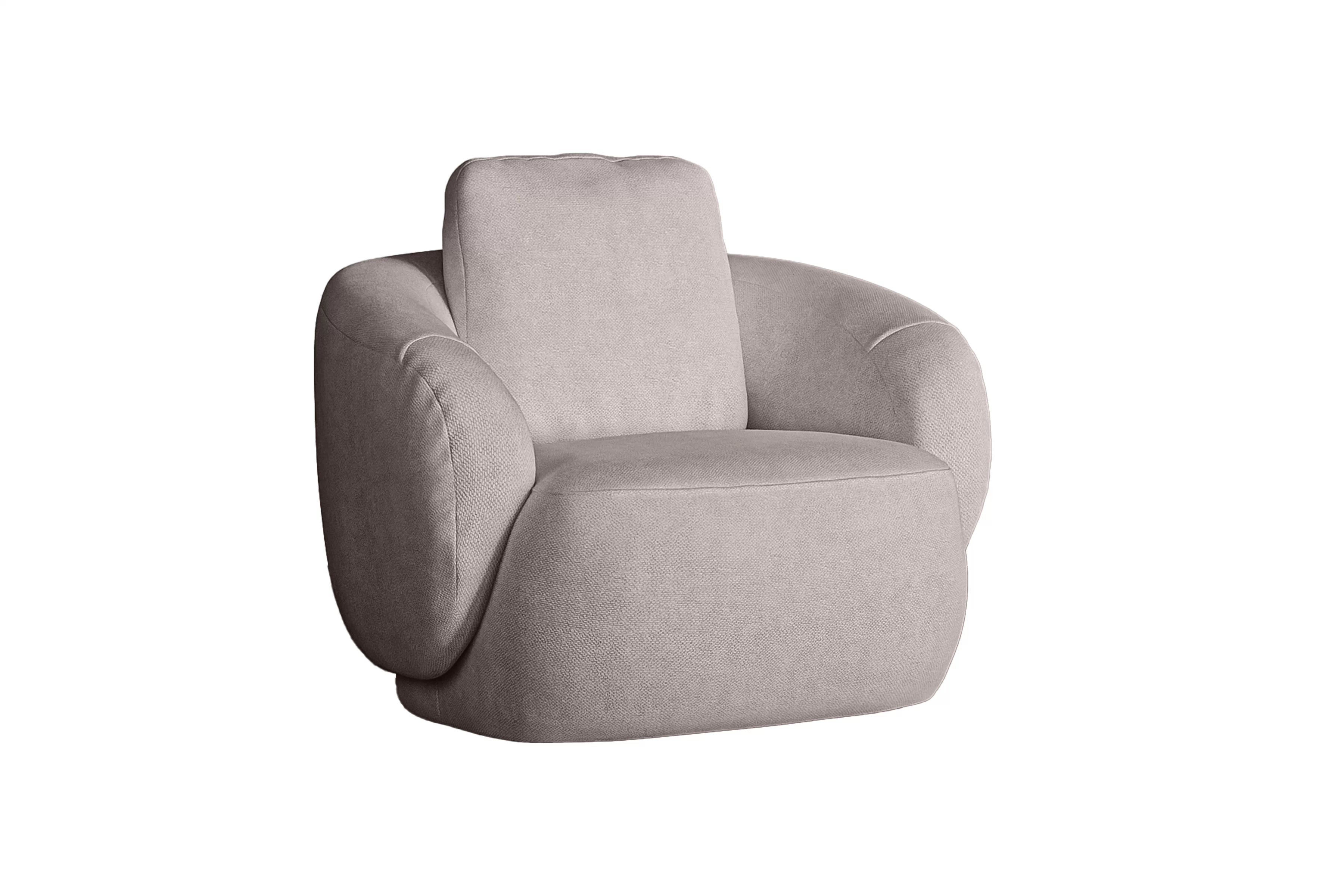 Křeslo Finezal - béžový šenil Tender Way 04 Křeslo Finezal - béžová šenil Tender Way 04