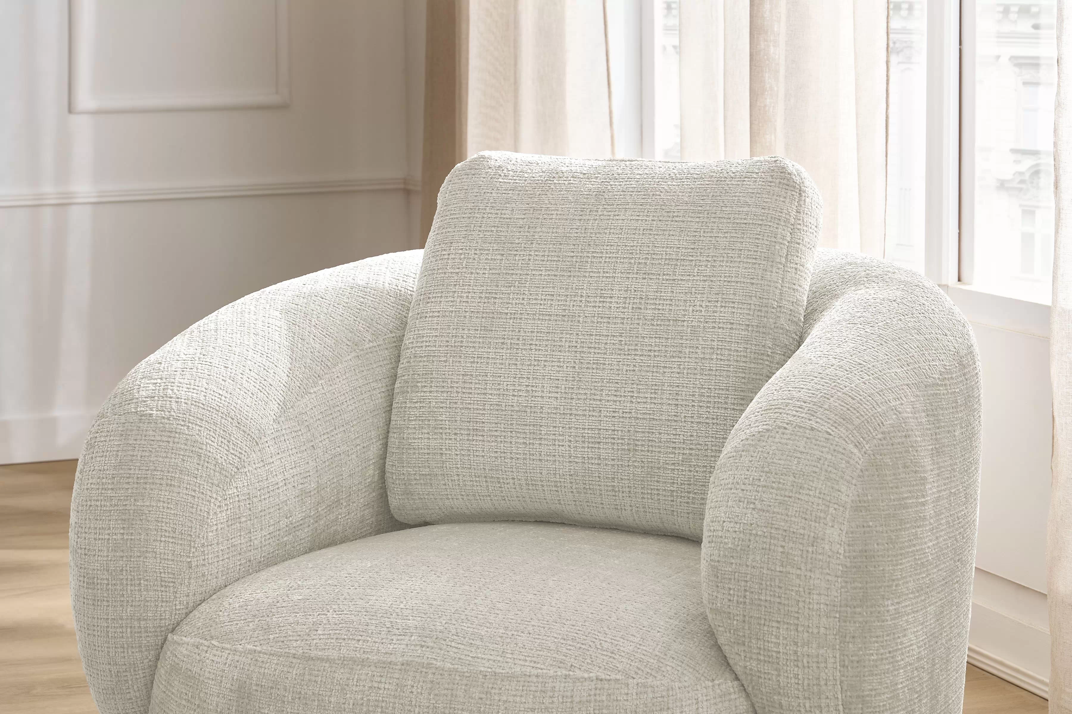 Čalouněné otočné křeslo Finezal Křeslo Finezal obrotowy