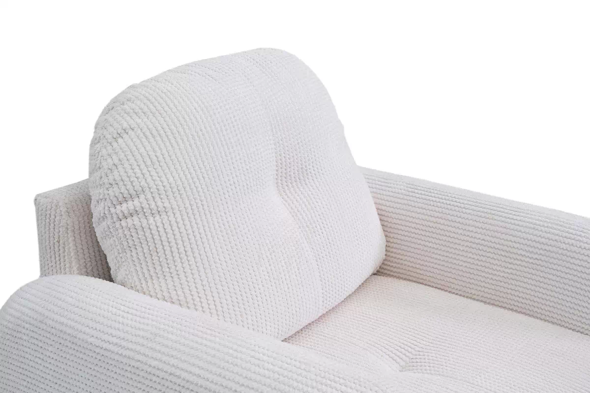 Relaxační křeslo Locres - krémový manšestr Elma 4 Křeslo odpočinkové Locres - Krémový manšestr Elma 4