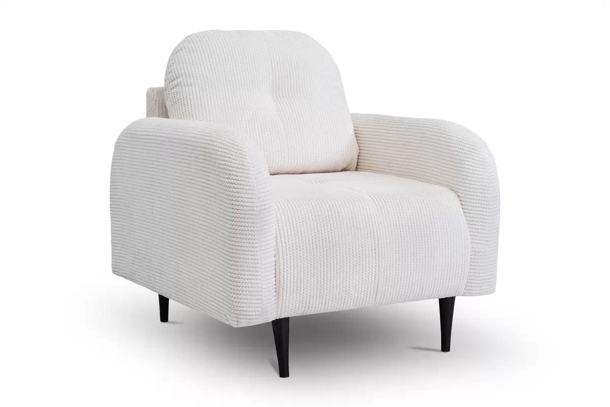 Relaxační křeslo Locres - krémový manšestr Elma 4 Křeslo odpočinkové Locres - Krémový manšestr Elma 4