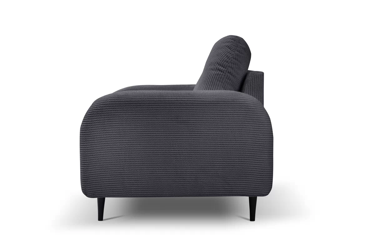 Relaxační křeslo Locres - grafitový manšestr Elma 7 Křeslo odpočinkové Locres - Grafitový manšestr Elma 7