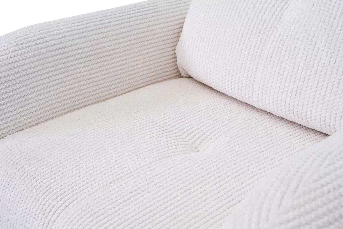 Relaxační křeslo Locres - krémový manšestr Elma 4 Křeslo odpočinkové Locres - Krémový manšestr Elma 4