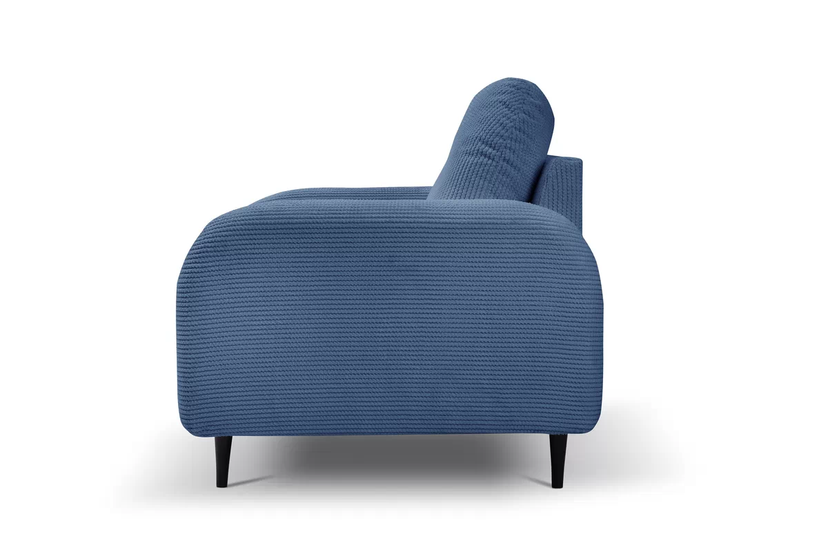 Relaxační křeslo Locres - modrý manšestr Elma 14 Křeslo odpočinkové Locres - Modrý manšestr Elma 14