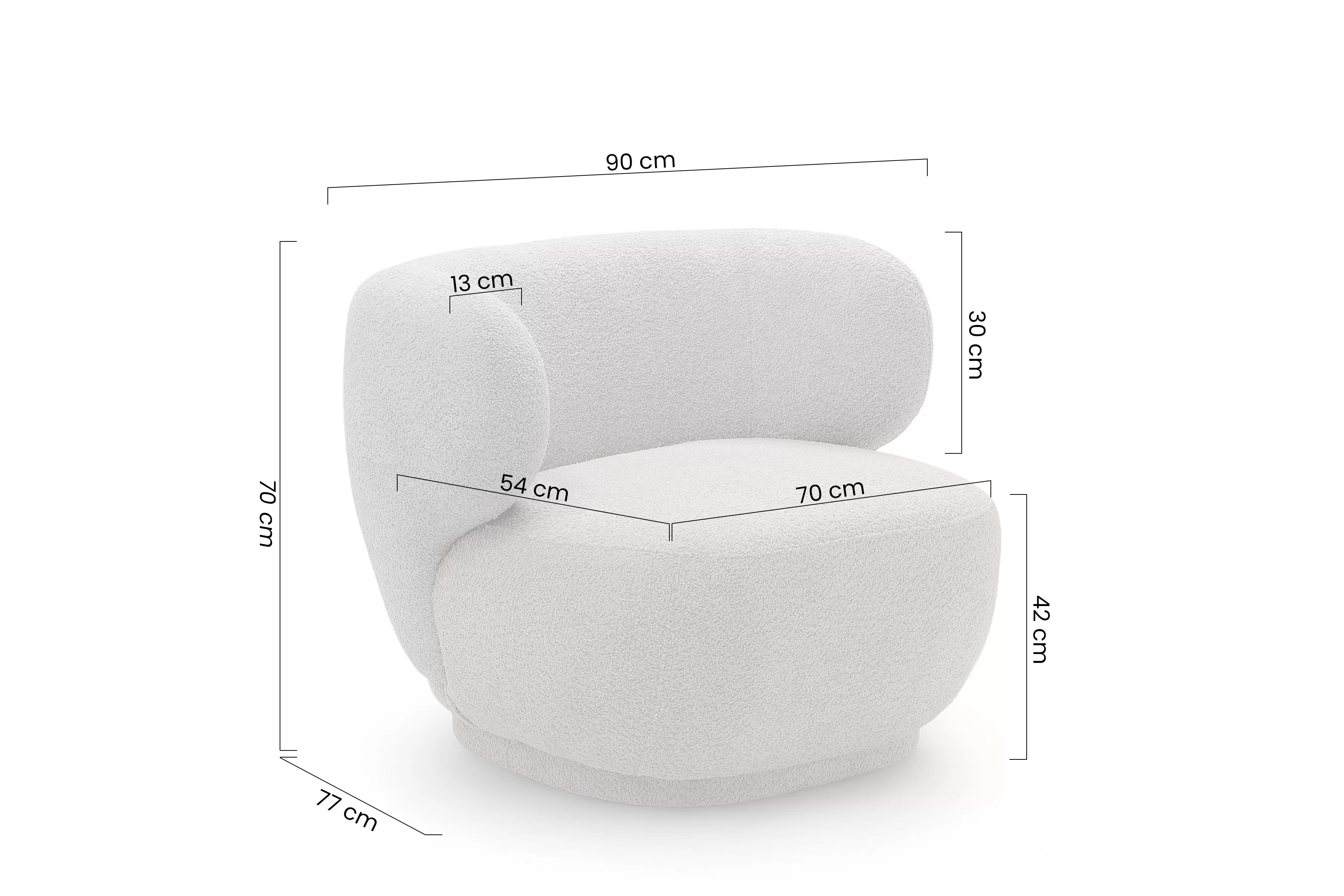 Oddychové kreslo Skindi Kreslo odpočinkové Skindi 