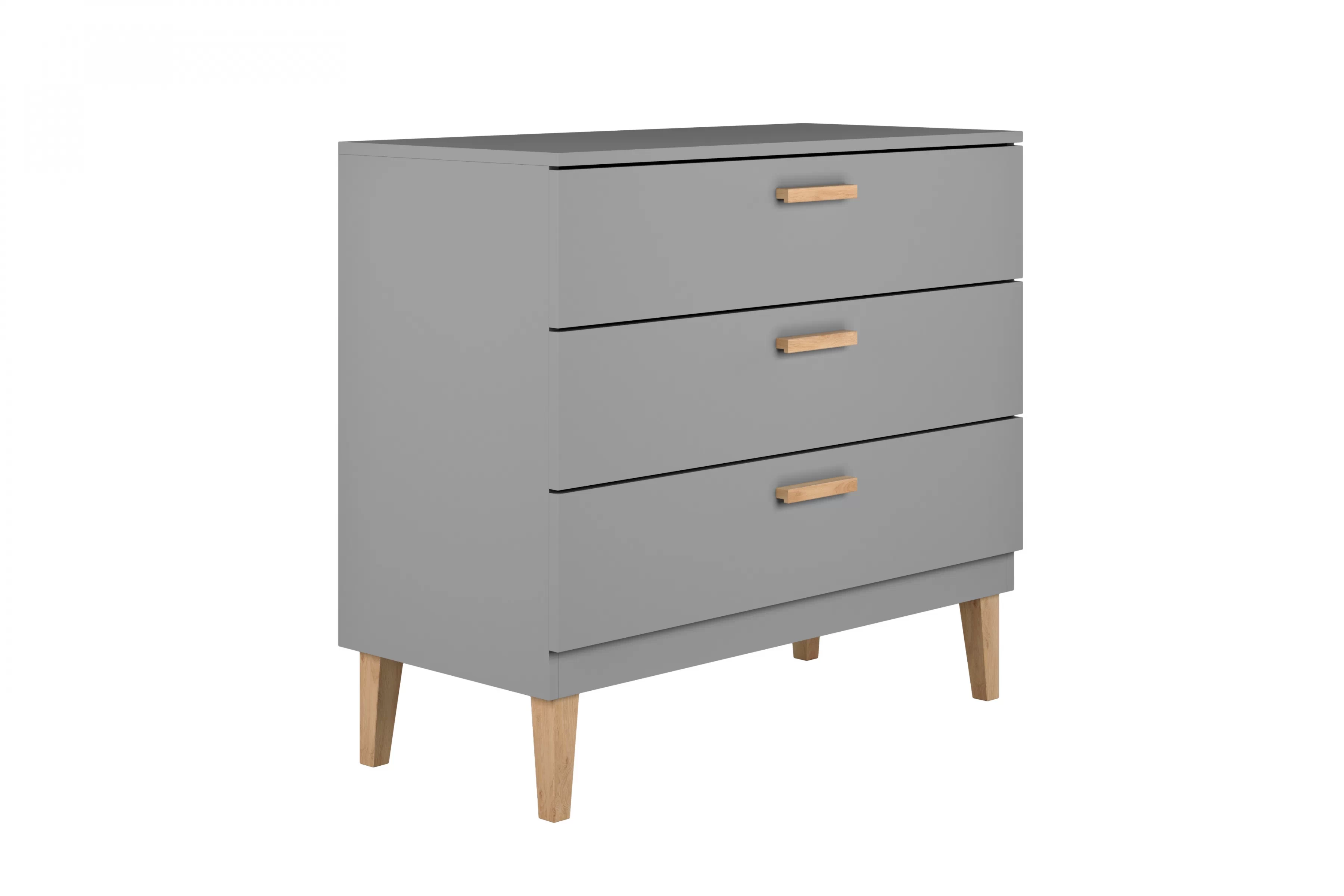 Dětská komoda Balio 100 cm - šedá Komoda dziecieca Balio 100 cm - šedá