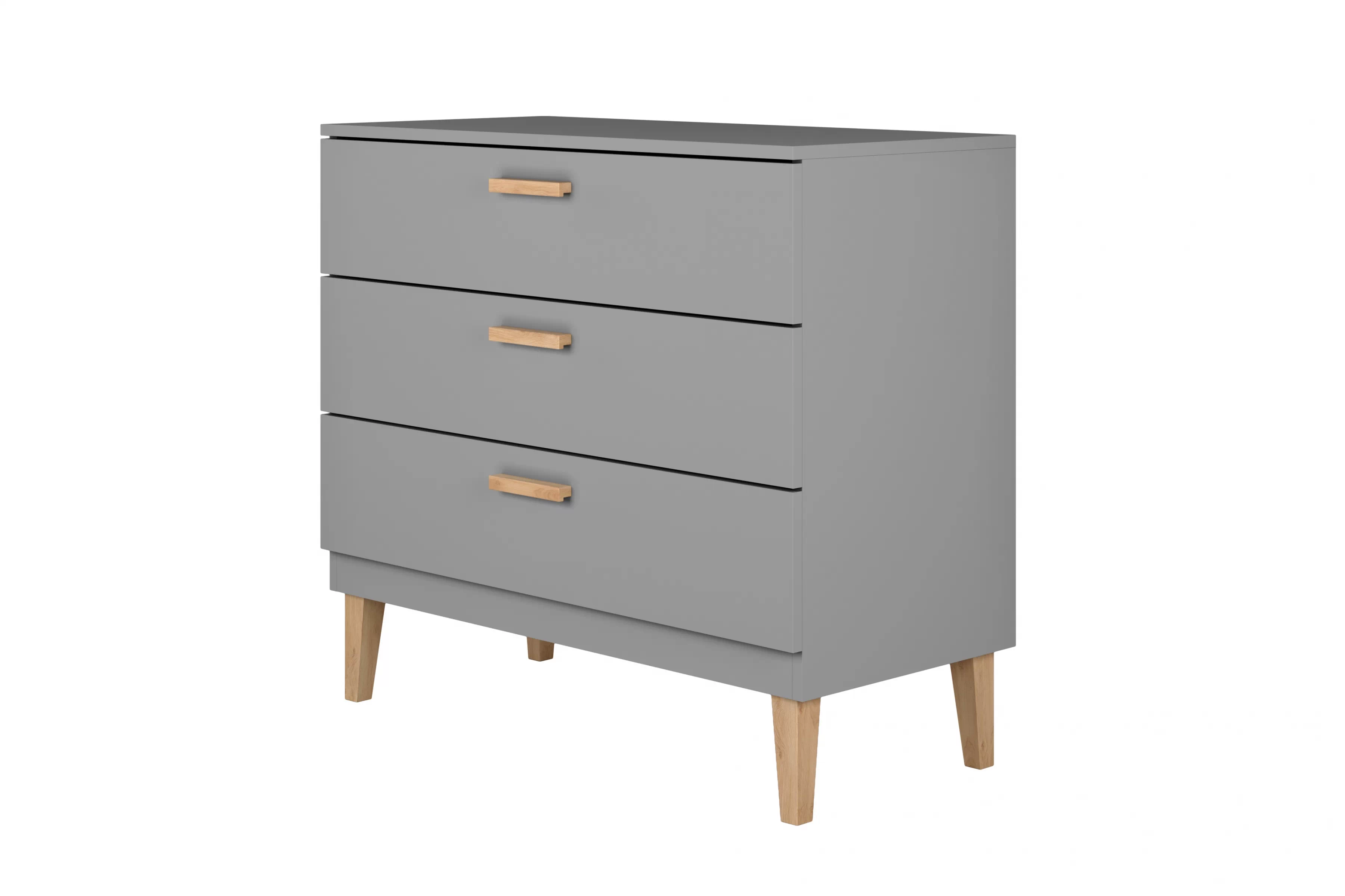 Dětská komoda Balio 100 cm - šedá Komoda dziecieca Balio 100 cm - šedá