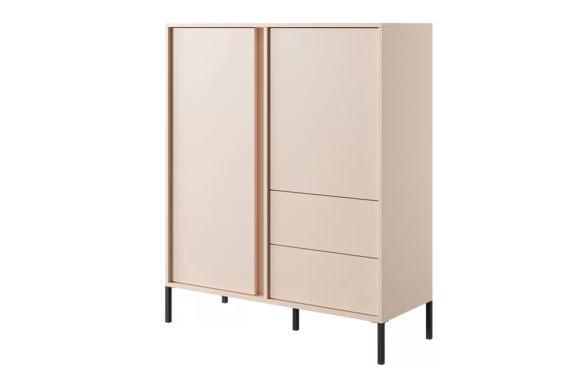 Vysoká komoda Nifan 103 cm - béžová Komoda Nifan vysoká 103 cm - Béžová