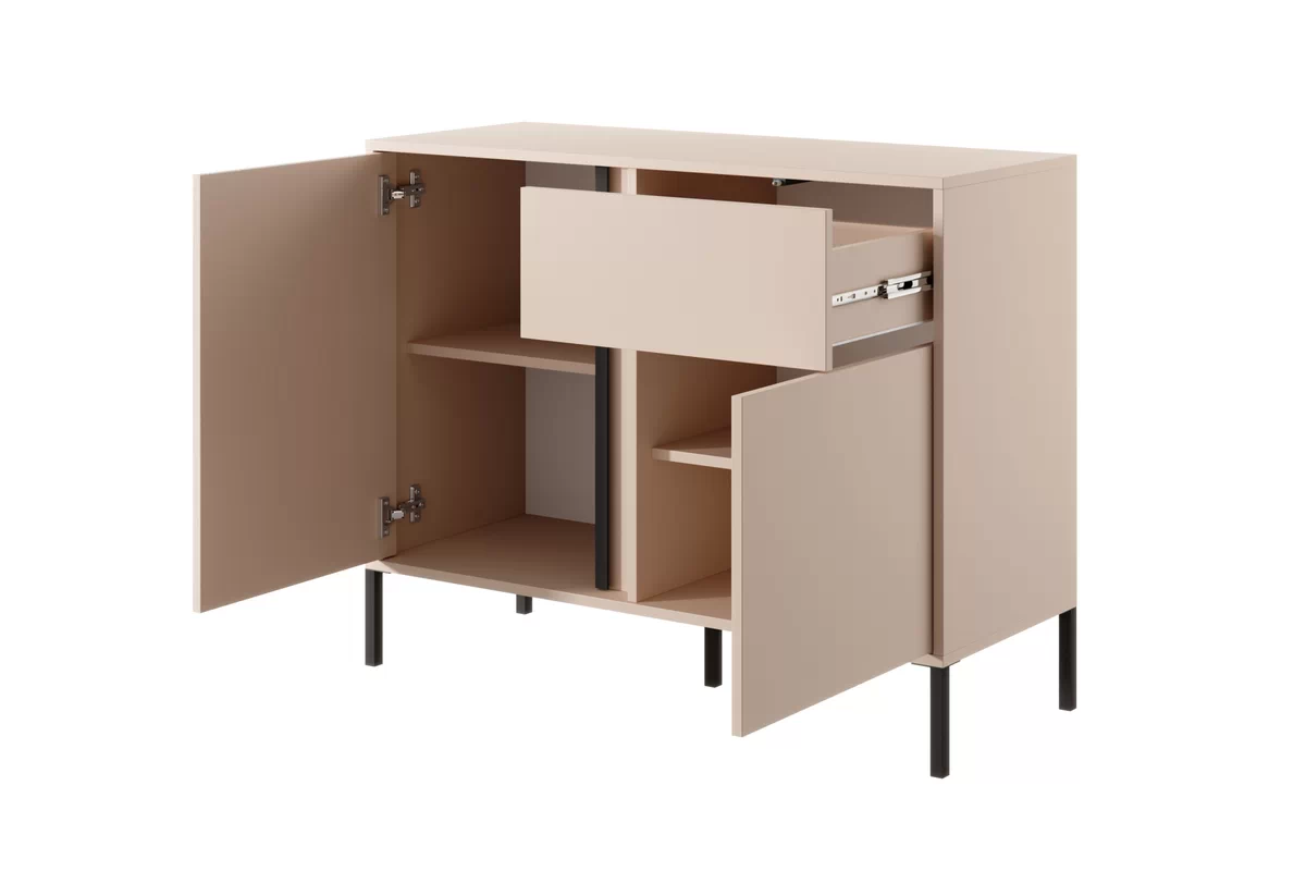 Komoda Nifan 103 cm - Béžová Komoda Nifan z szuflada 103 cm - Béžová