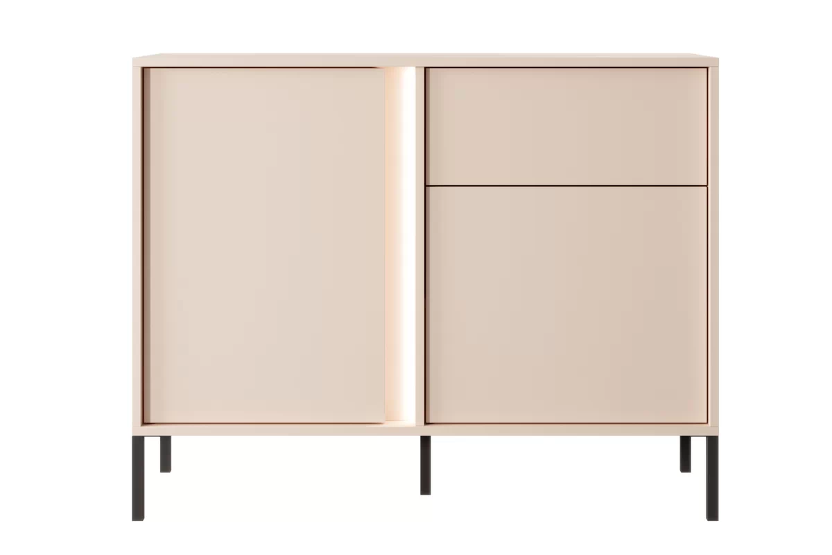 Komoda Nifan 103 cm - Béžová Komoda Nifan z szuflada 103 cm - Béžová