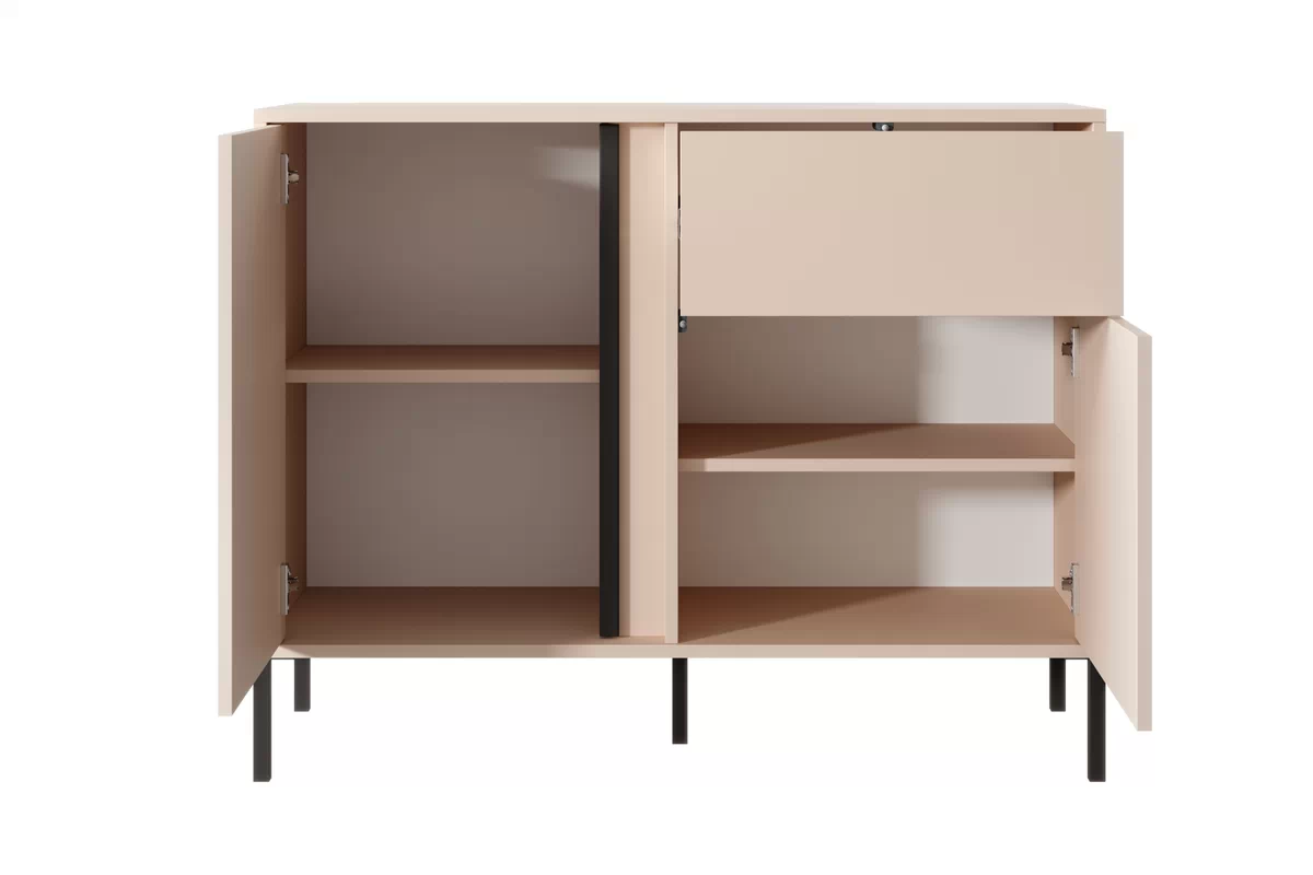 Komoda Nifan 103 cm - Béžová Komoda Nifan z szuflada 103 cm - Béžová