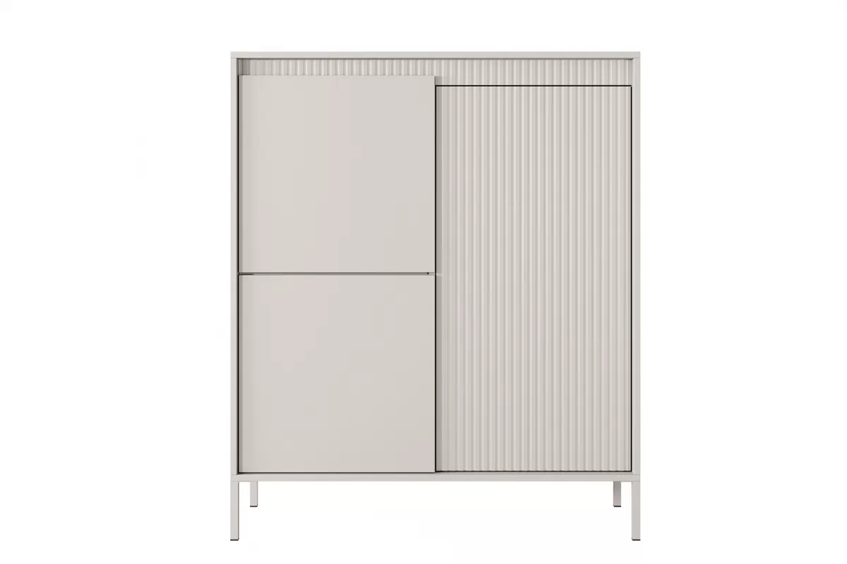 Komoda Sanos vysoká 103 cm - Béžová Komoda Sanos vysoká 103 cm - Béžová