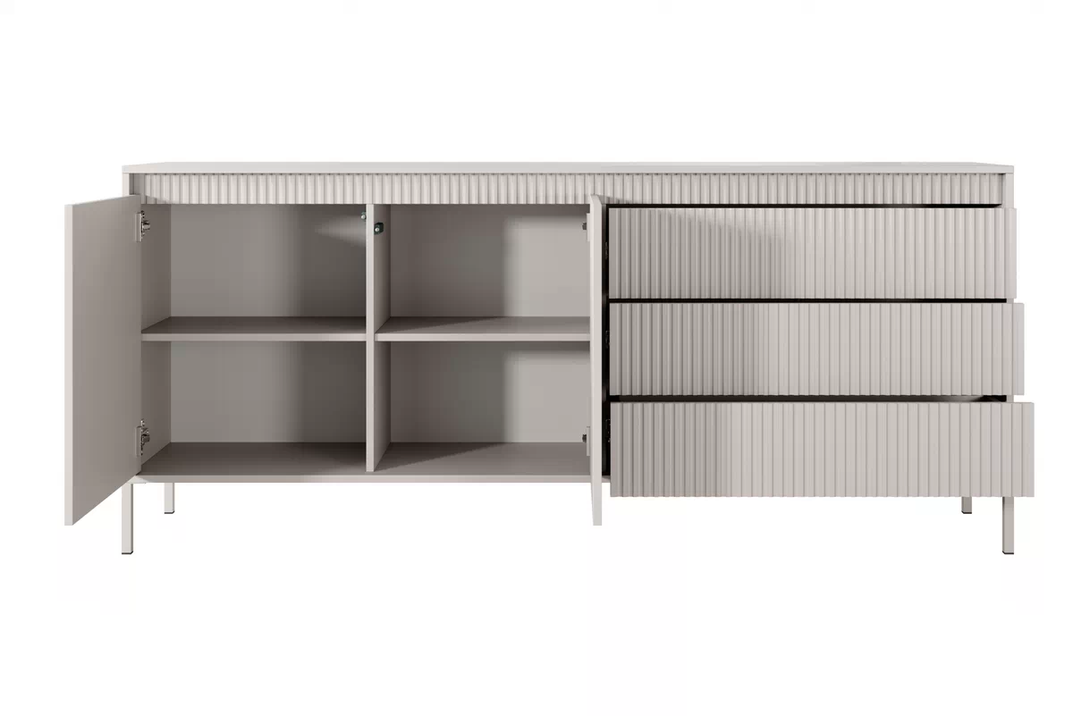 Komoda Sanos 187 cm - béžová Komoda Sanos s zásuvkami 187 cm - Béžová