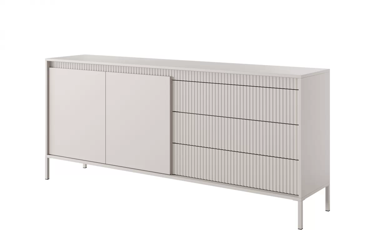 Komoda Sanos 187 cm - béžová Komoda Sanos s zásuvkami 187 cm - Béžová