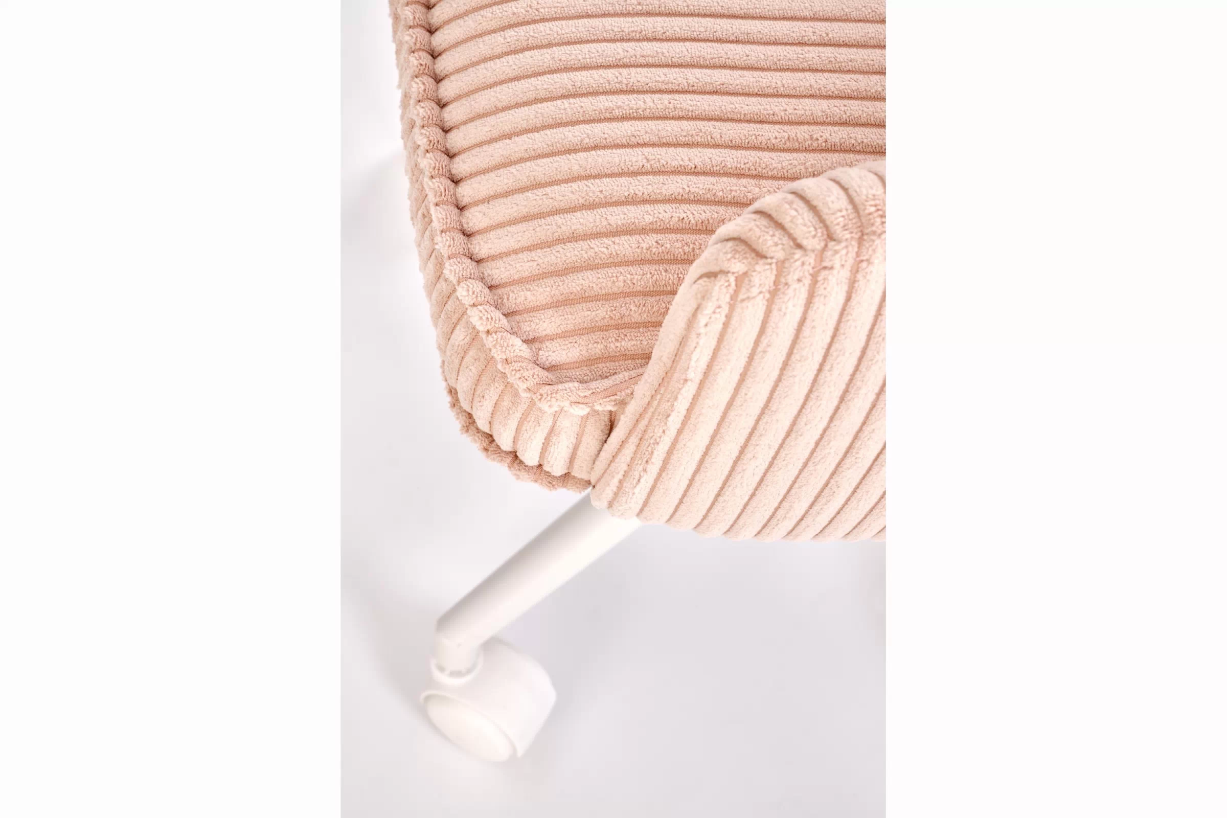 Detská kancelárska stolička Tilo čalúnená - ružová Stolička dzieciece biurowe Tilo čalúnená - rozowe