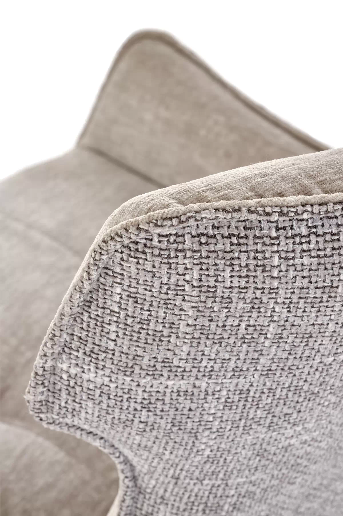 Otočená čalúnená stolička Rippla - popolavá Stolička čalúnená rippla otočna - popielate