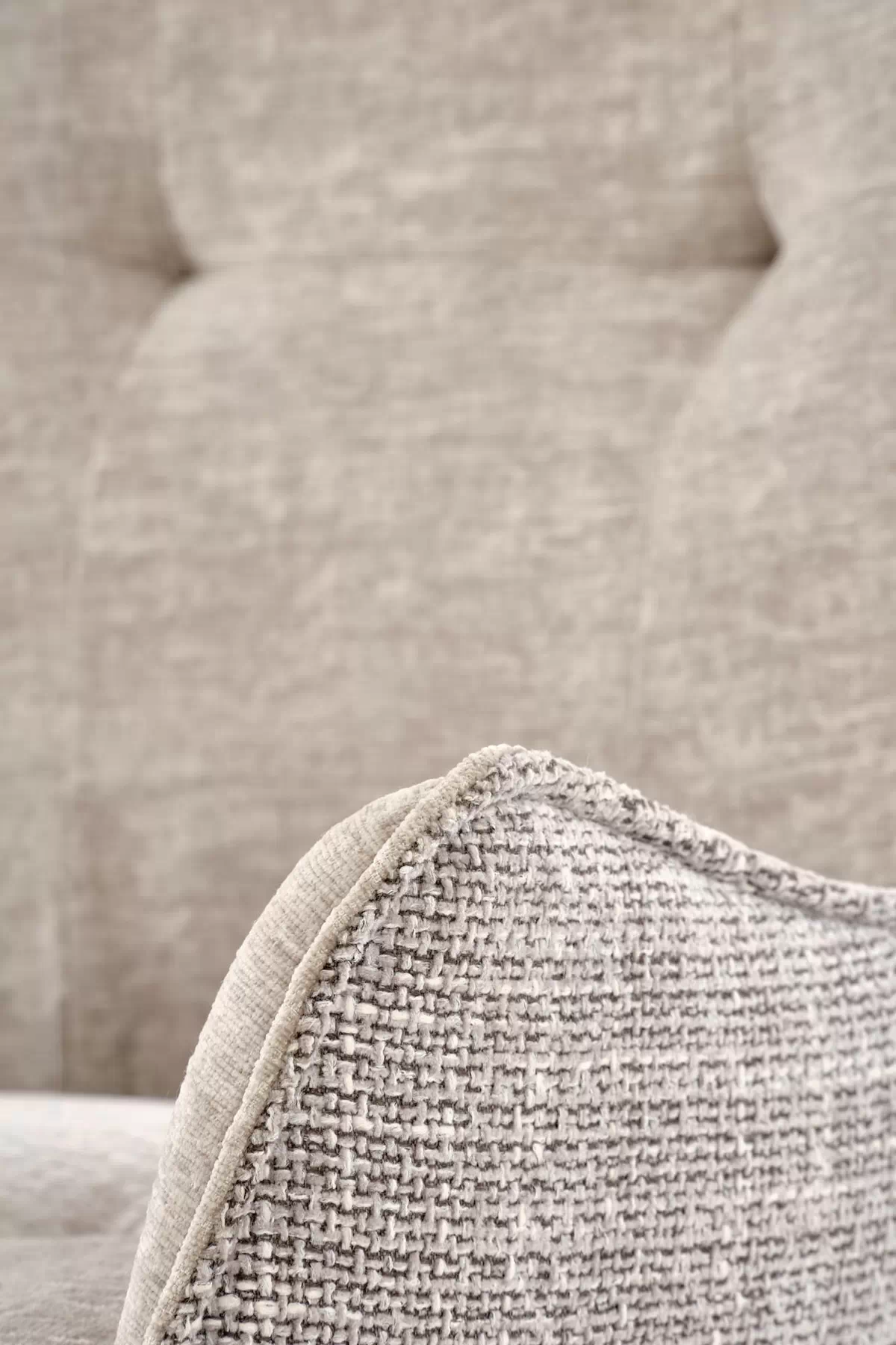 Otočená čalúnená stolička Rippla - popolavá Stolička čalúnená rippla otočna - popielate