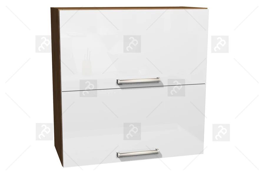 Kuchyně Vindigo - Komplet L 330x340 - Komplet nábytku kuchyňského Vindigo 60 GU-72 2F - závěsná skříňka se dvěma sklopnými předními částmi