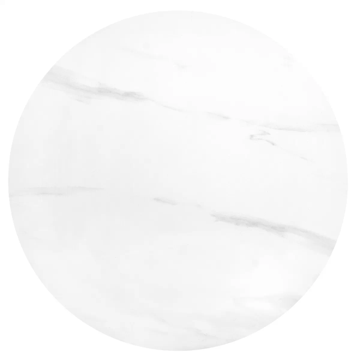 Kulatý konferenční stolek Leila 60 cm – přírodní / bílá leila Konferenční stolek, přírodní / bílá (1p=1szt)