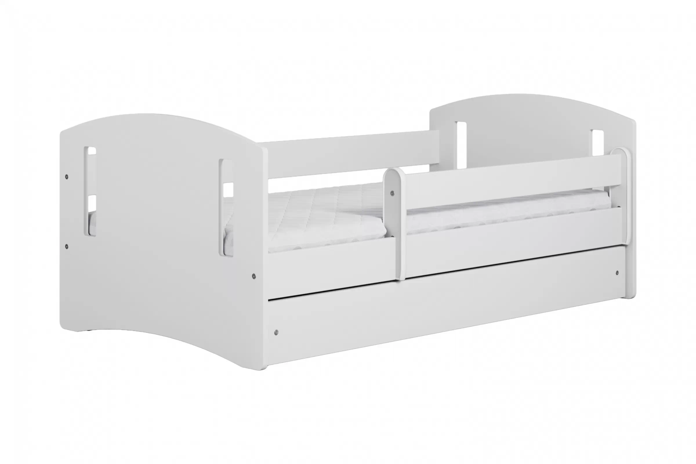 Dětská postel Guli II 80x140 cm se zásuvkou - bílá Postel dzieciece Guli II 80x140 cm z szuflada - bílá