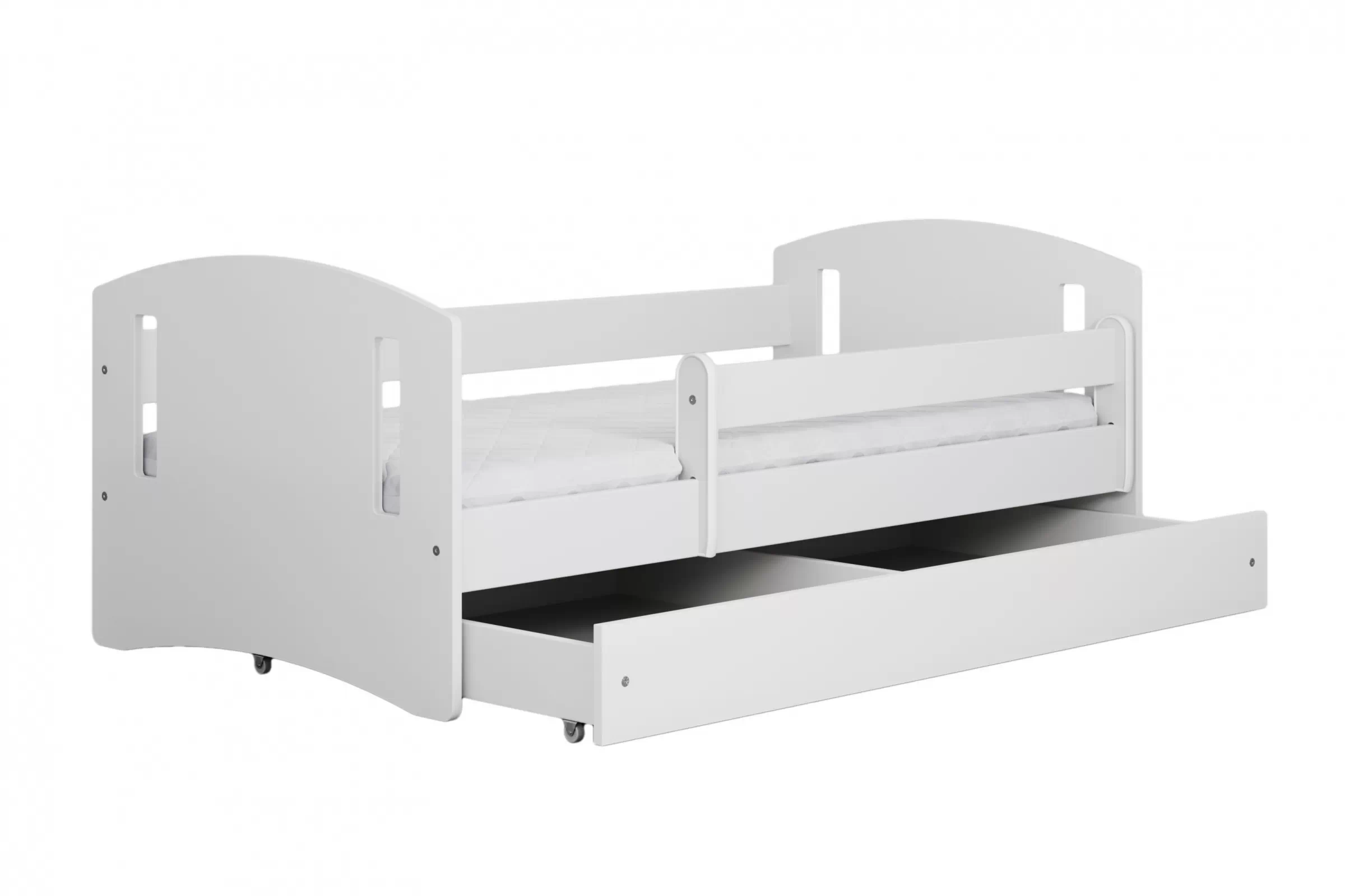 Dětská postel Guli II 80x140 cm se zásuvkou - bílá Postel dzieciece Guli II 80x140 cm z szuflada - bílá