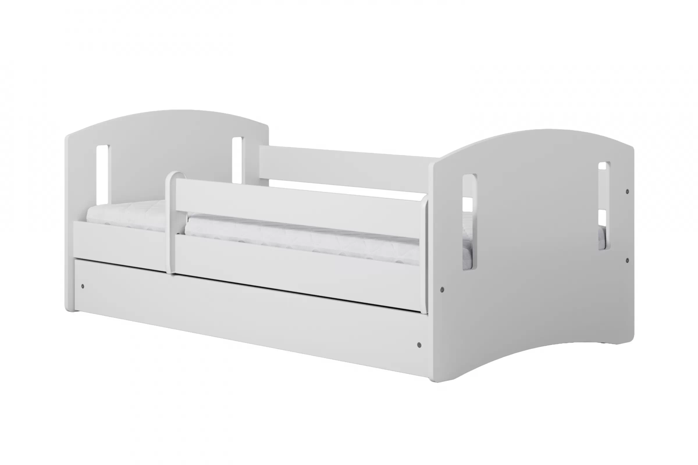 Dětská postel Guli II 80x140 cm se zásuvkou - bílá Postel dzieciece Guli II 80x140 cm z szuflada - bílá