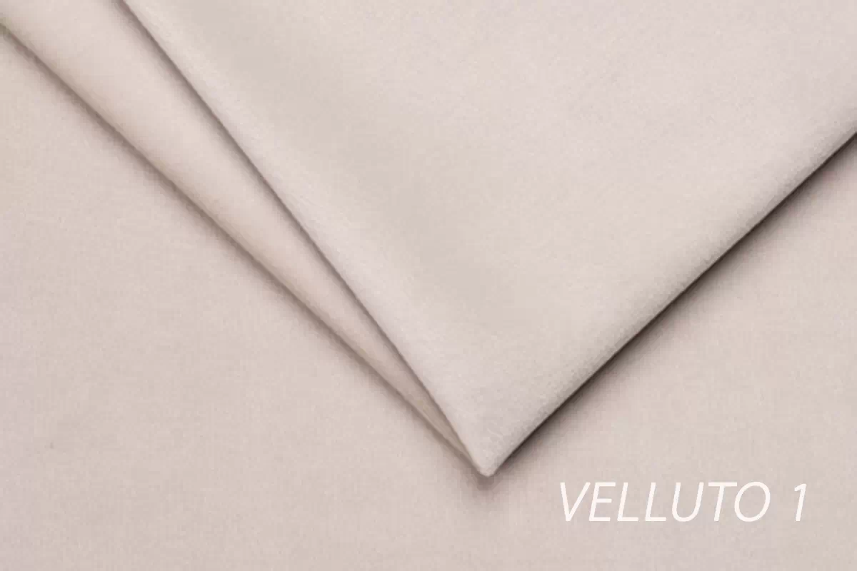 Levitujúca manželská posteľ Galin 160x200 - béžový velúr Velluto 1 Posteľ Galin lewitujace / 160x200 / Velutto 1