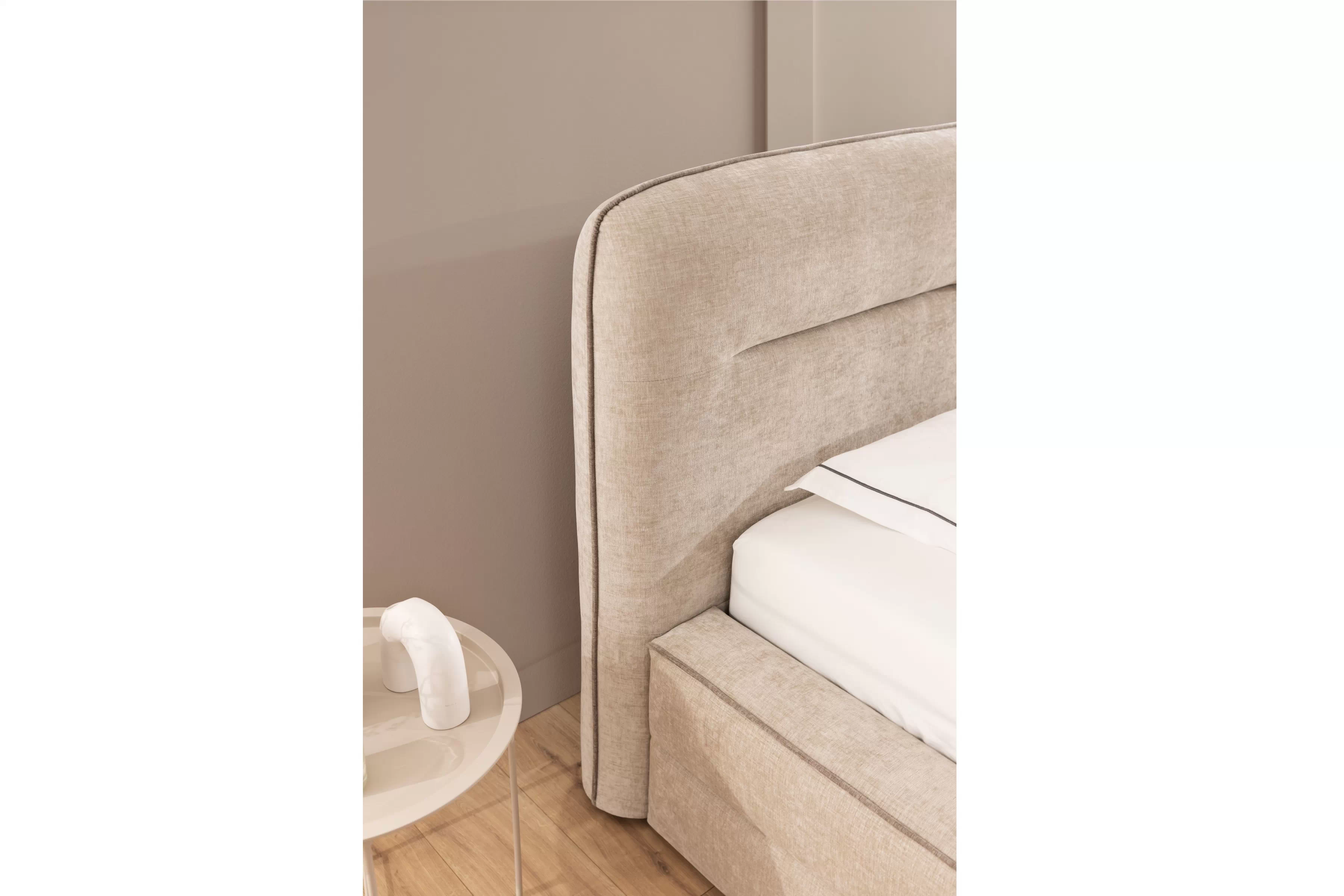 Čalouněná postel s úložným prostorem Tulia I 140x200 Postel pro ložnice s úložným prostorem Tulia 140x200