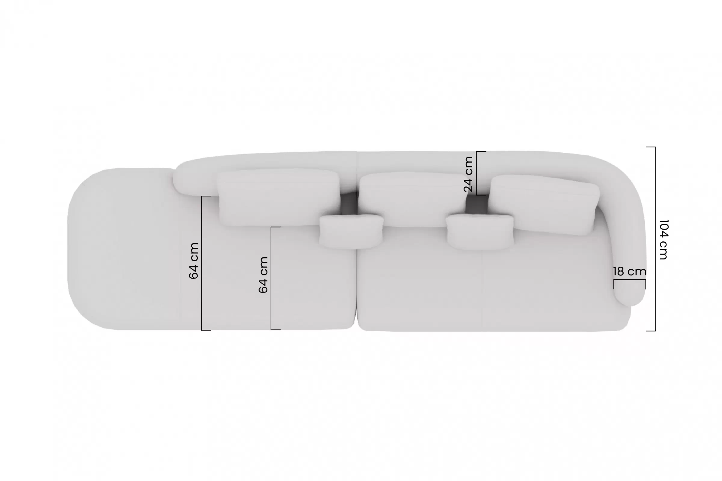 Rohová sedacia súprava do obývacej izby Finezal OTOL+2P  Rohová sedacia súprava do obývacej izby Finezal OTOL+2P 