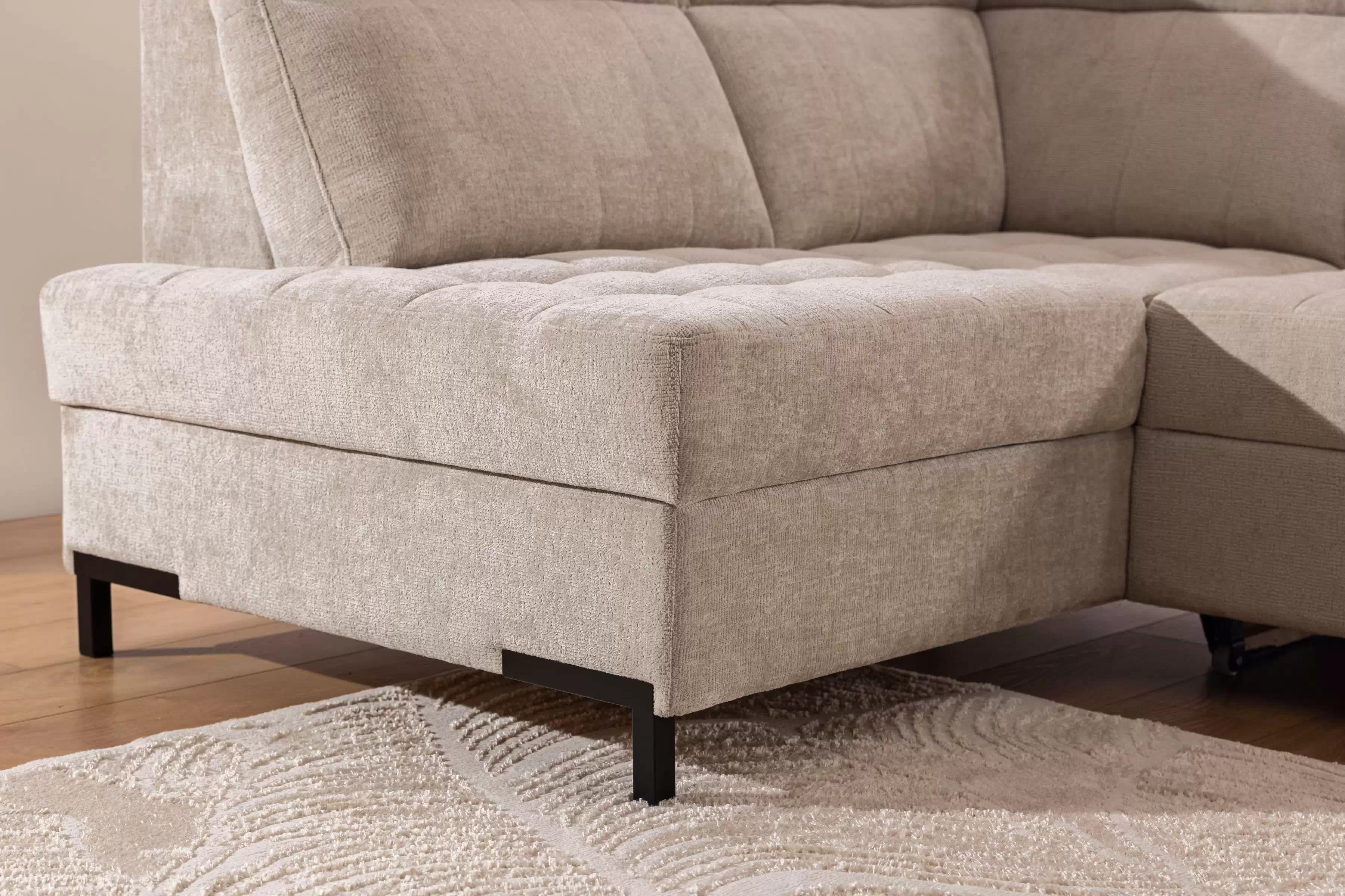 Rohová sedací souprava Gespano L levá - široký vsazený bok Rohová sedací souprava Gespano L levá z szerokim, wcietym bokiem