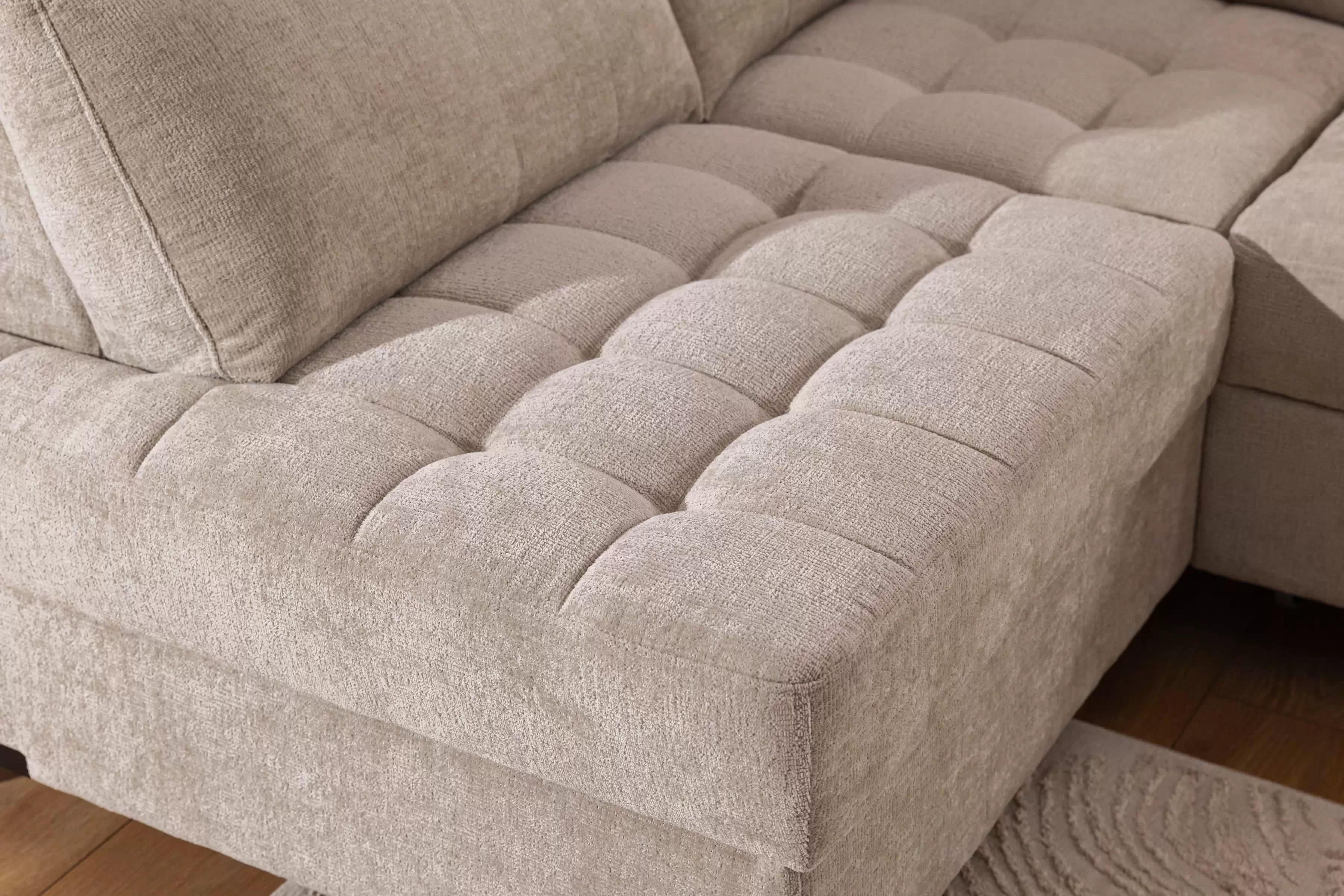 Rohová sedací souprava Gespano L levá - široký vsazený bok Rohová sedací souprava Gespano L levá z szerokim, wcietym bokiem