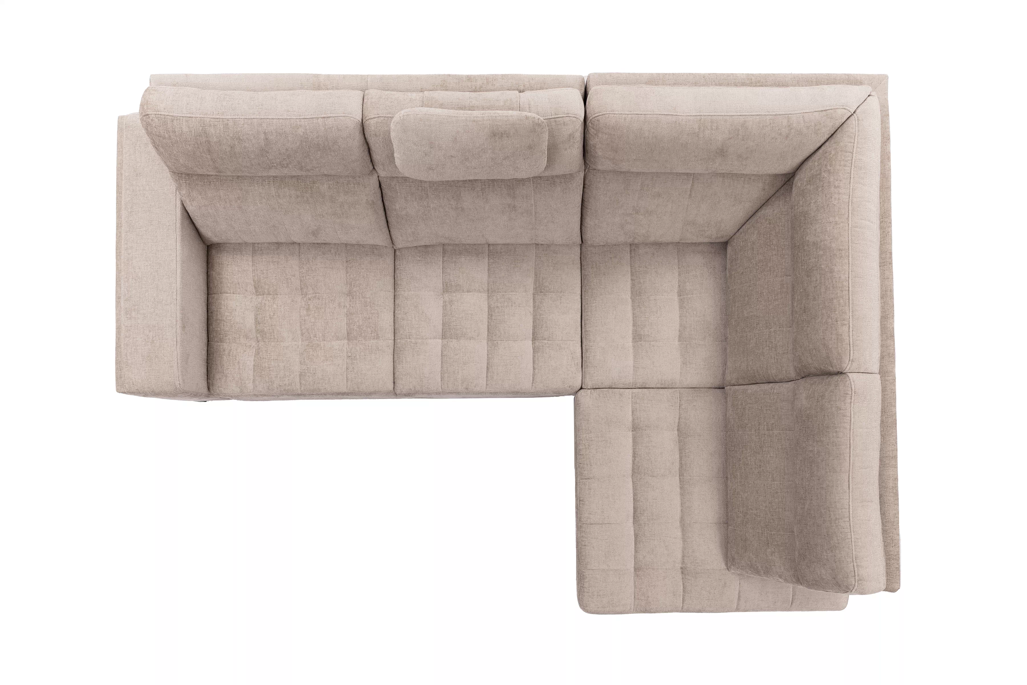 Rohová sedací souprava Gespano L pravá - široký vsazený bok Rohová sedací souprava Gespano L pravá z szerokim, wcietym bokiem