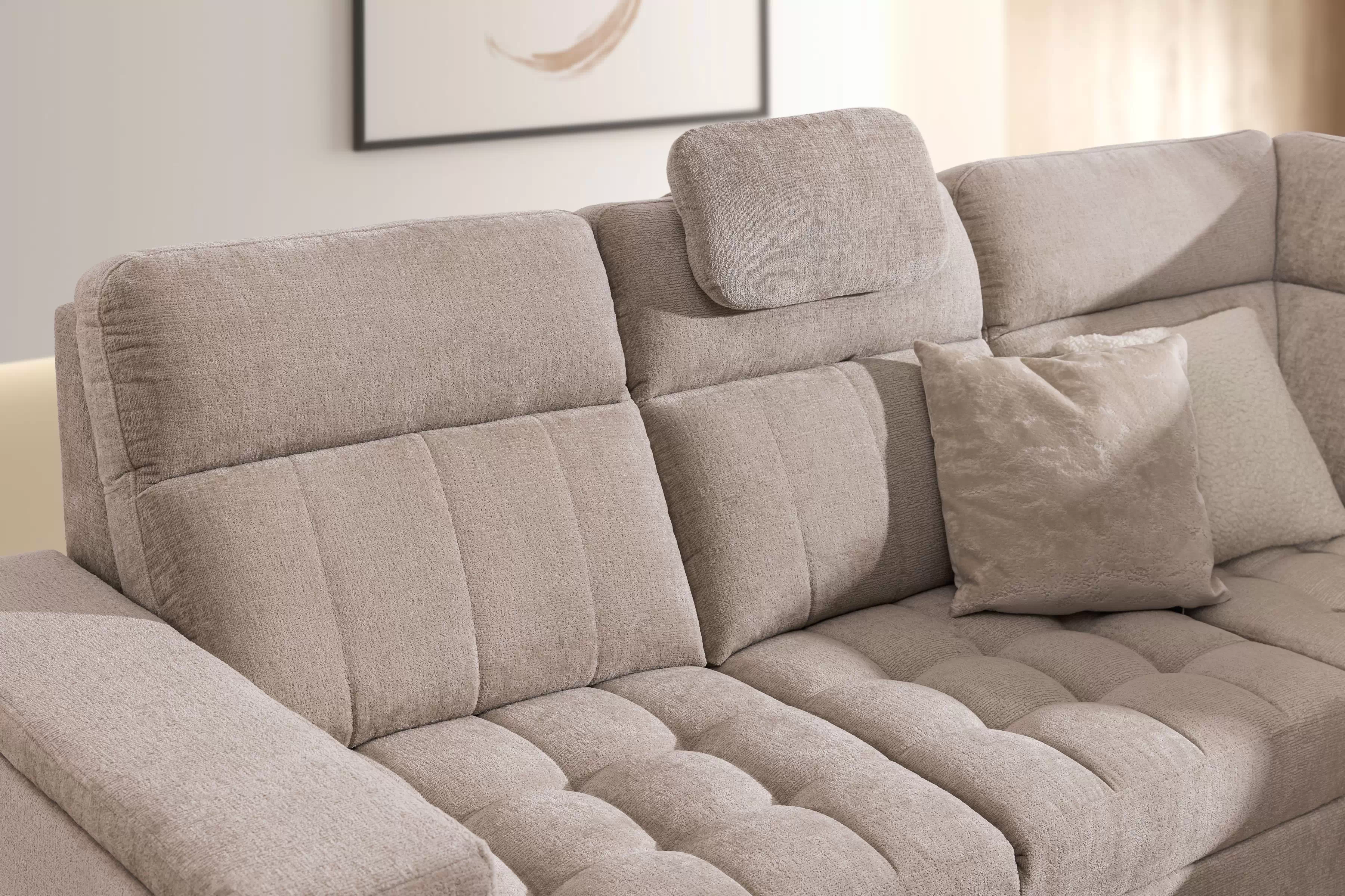 Rohová sedací souprava Gespano L pravá - široký bok Rohová sedací souprava Gespano L pravá z szerokim bokiem