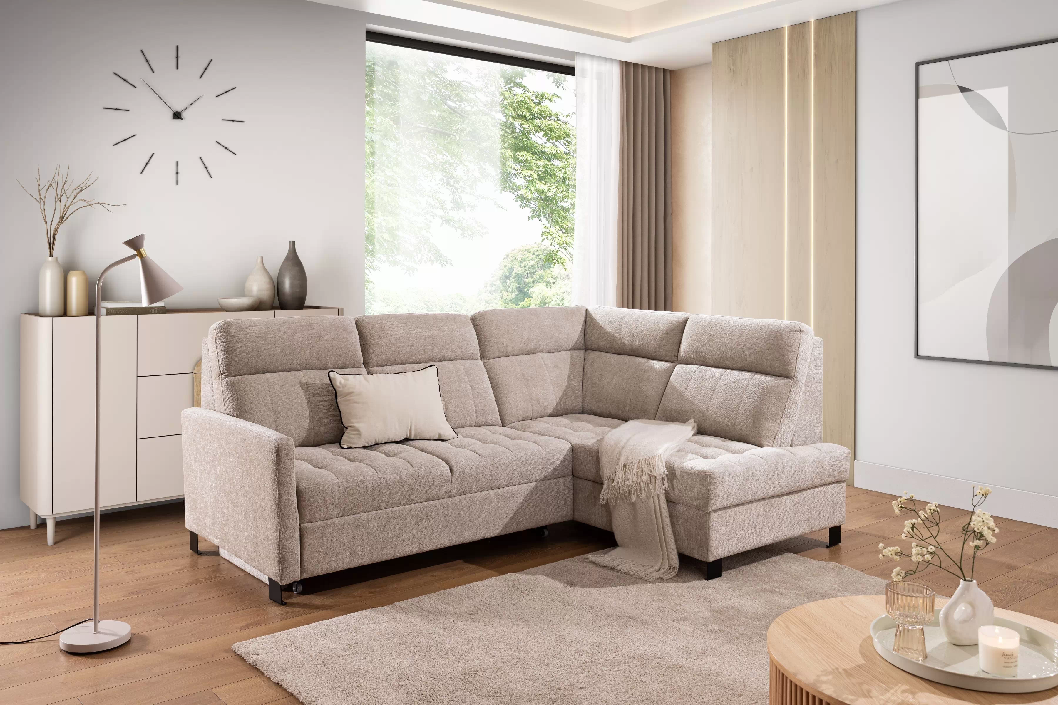 Rohová sedací souprava Gespano L pravá - úzký bok Rohová sedací souprava Gespano L pravá z waskim bokiem