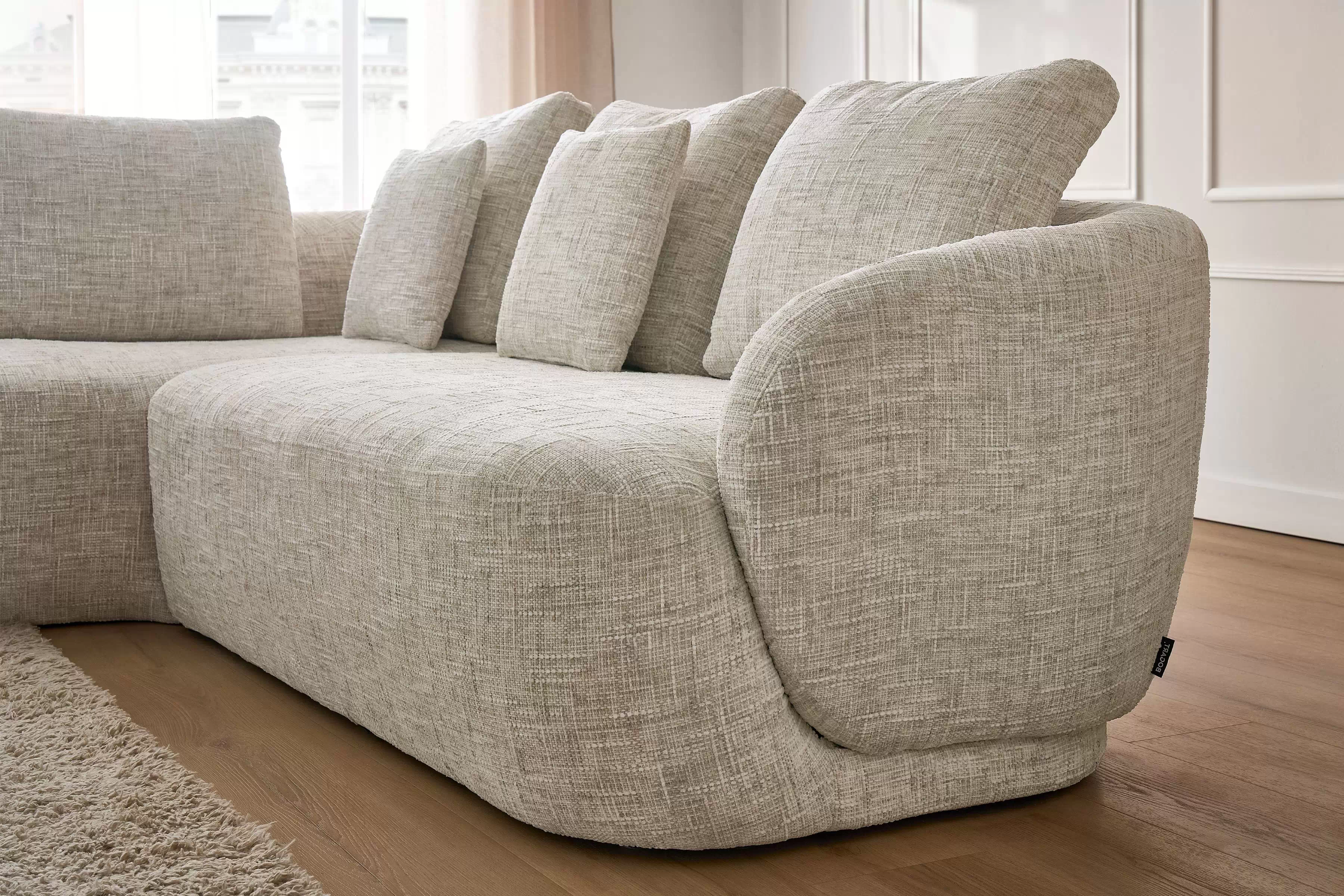 Rohová sedací souprava Finezal 2P+OTZL levá do obývacího pokoje Rohová sedací souprava levá pro obývacího pokoje Finezal OTZL+2P