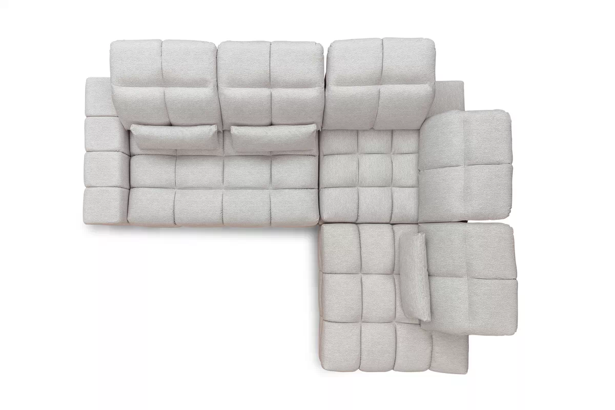 Rohová sedacia súprava Magnelio Prestige L s elektricky výsuvným sedákem Rohová sedacia súprava Magnelio Prestige L s elektricky výsuvným sedákem