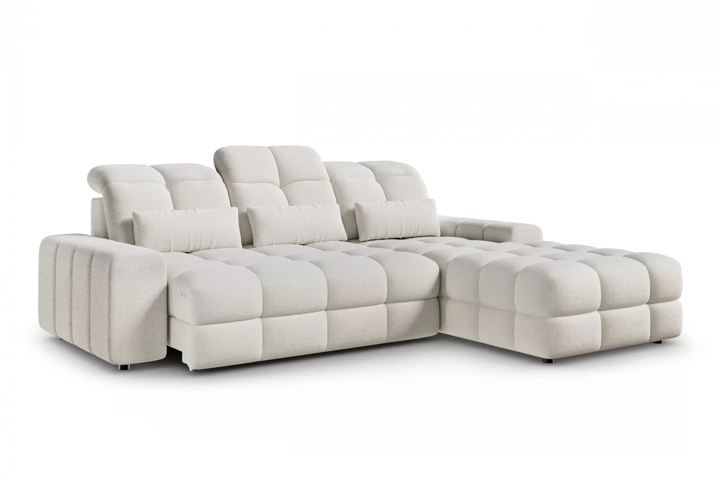 Rohová sedacia súprava Magnelio Prestige Mini s elektricky výsuvným sedákem Rohová sedacia súprava Magnelio Prestige Mini s elektricky výsuvným sedákem