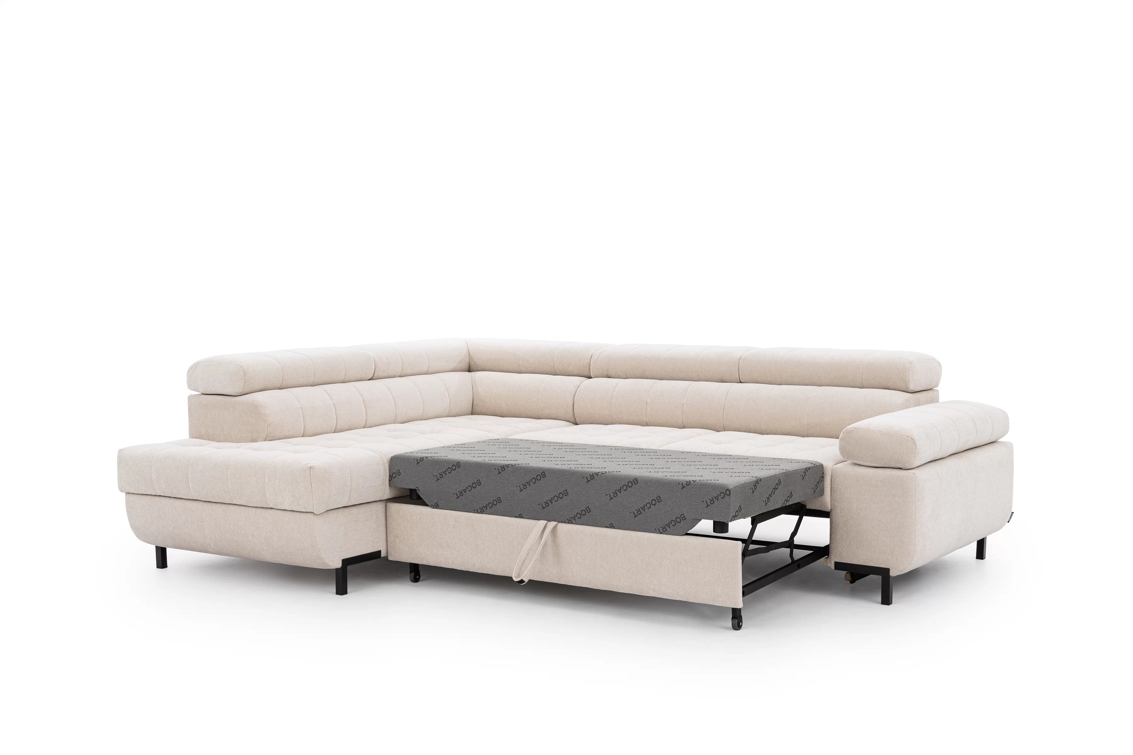 Rozkladacia rohová sedacia súprava Tyrion L Rohová sedacia súprava rozkladany do obývacej izby Tyrion L