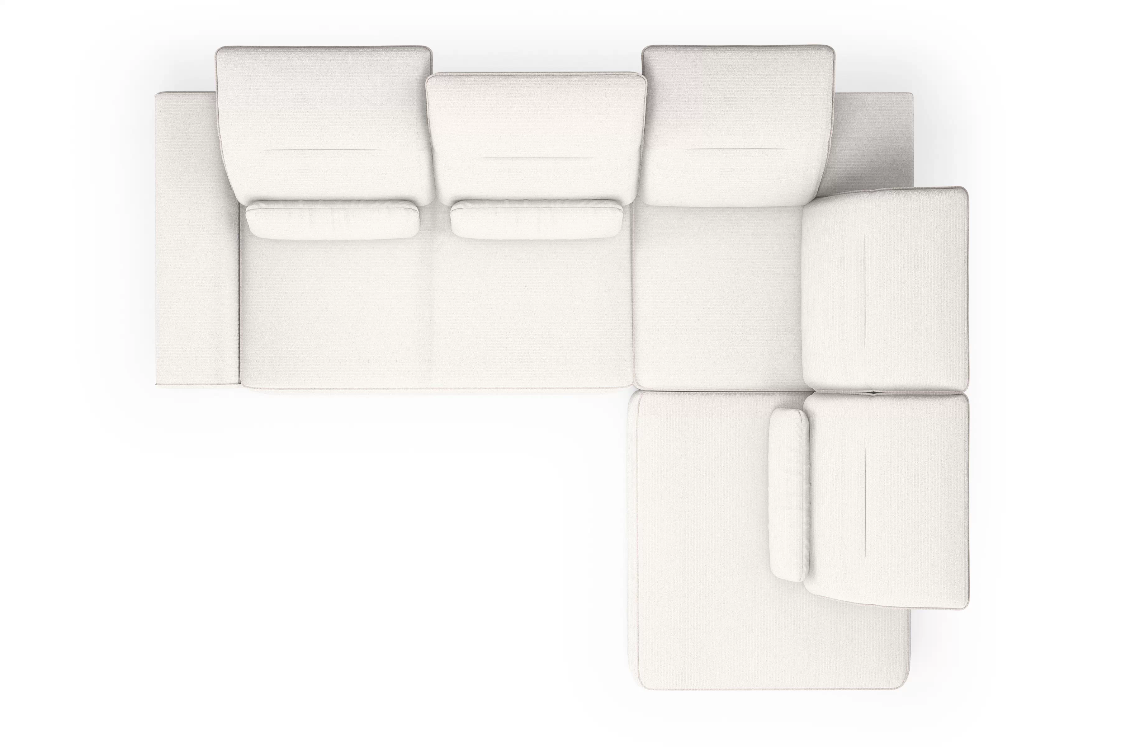 Rohová pohovka Tulia L s elektricky výsuvným sedákem Rohová sedací souprava z elektricky wysuwanym sedadlem Tulia L