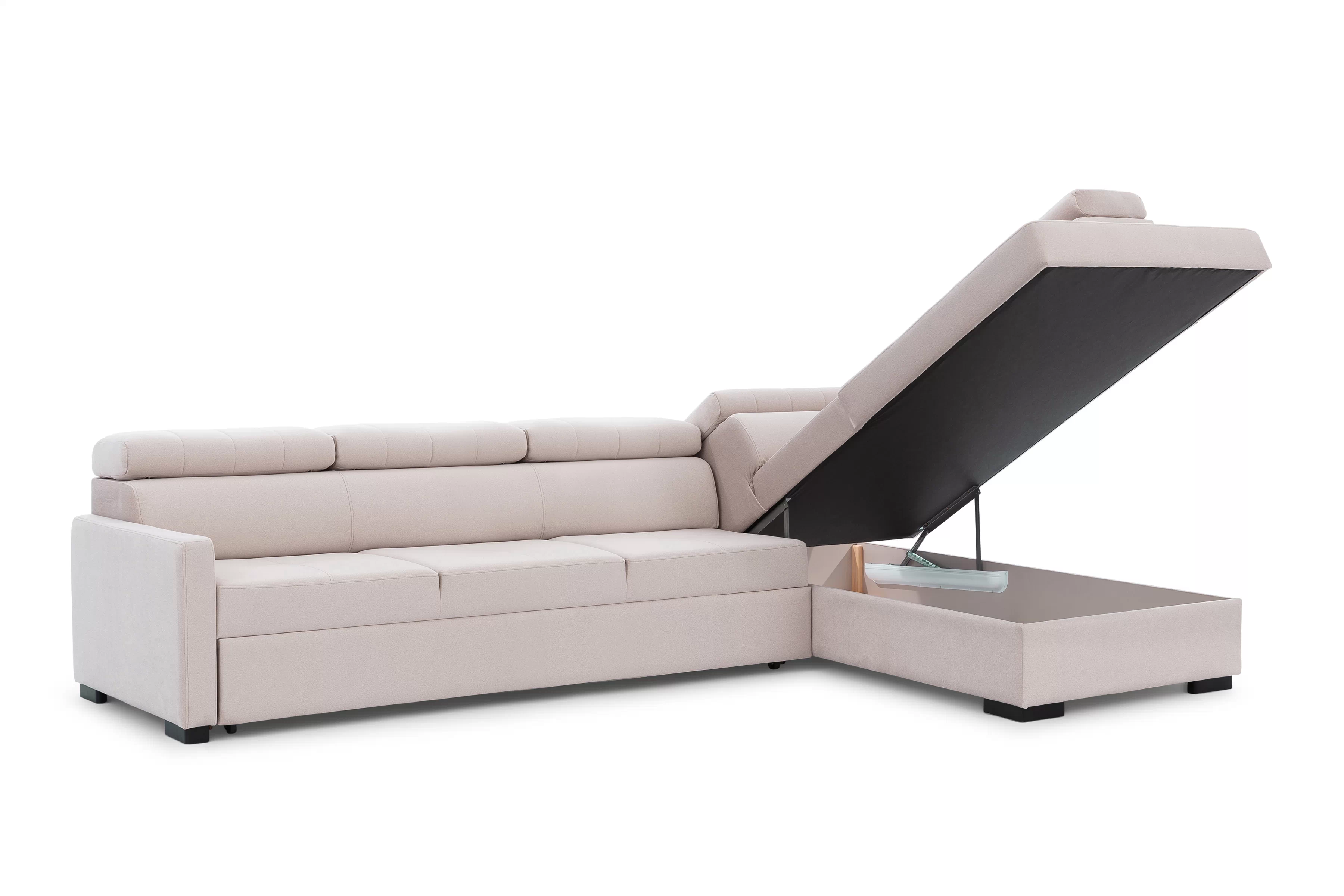 Rozkladacia rohová sedacia súprava Taremo Maxi Rohová sedacia súprava s funkciou spánku Taremo Maxi