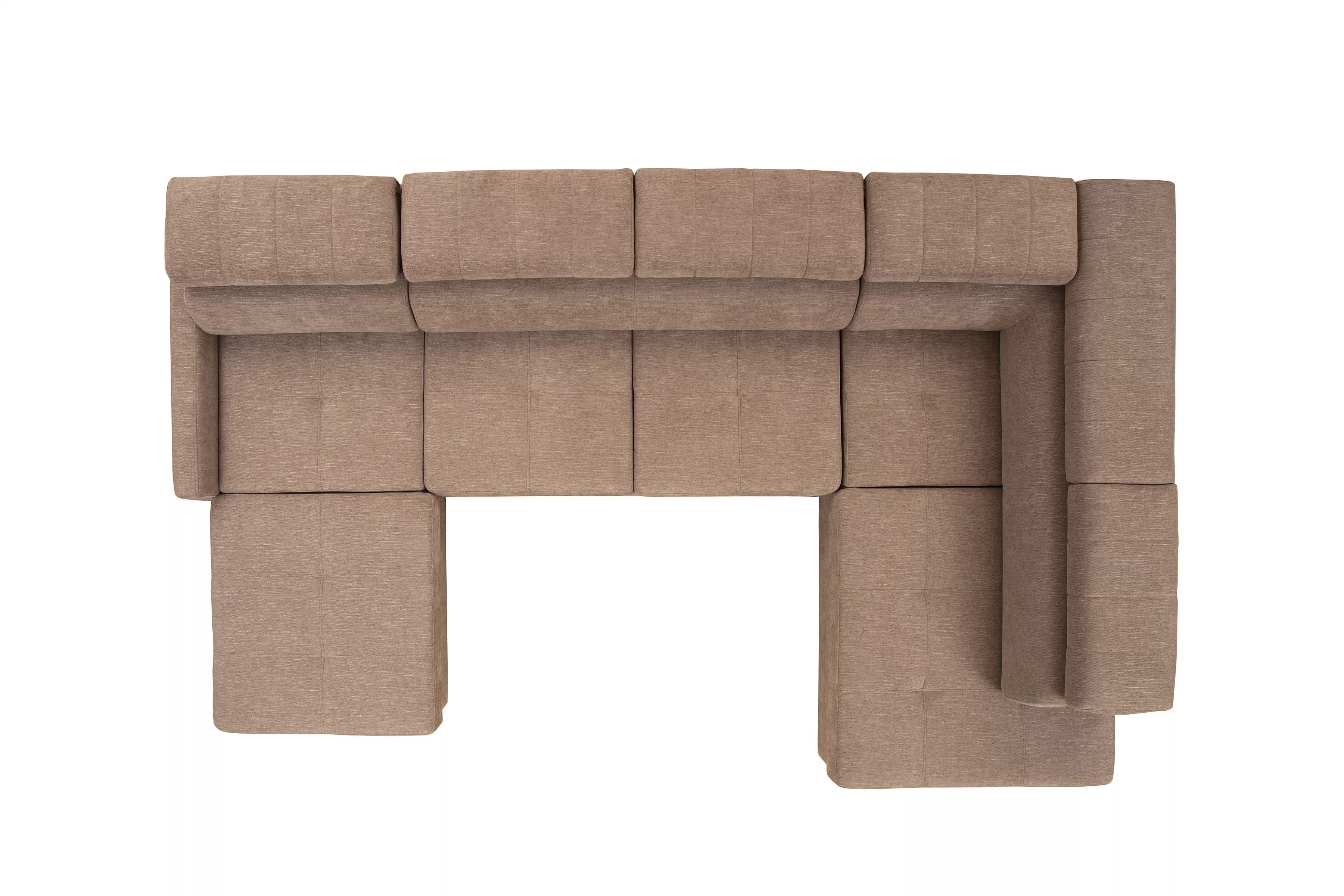 Rozkladacia rohová sedacia súprava Taremo U II Rohová sedacia súprava s funkciou spánku Taremo U II