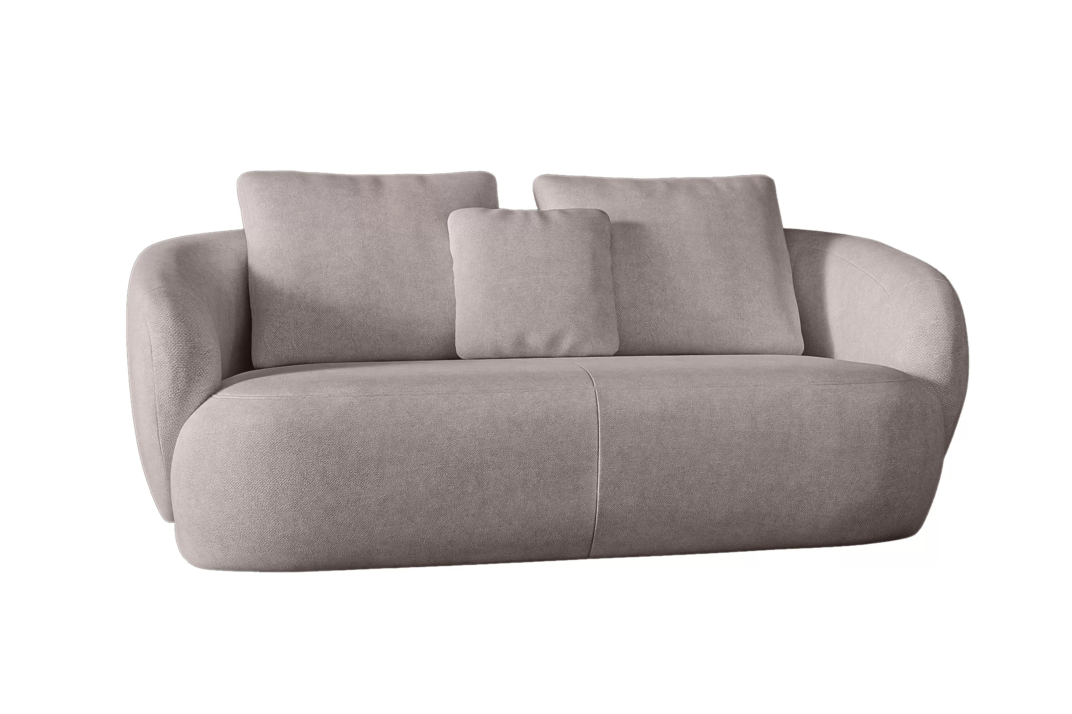 Dvoumístná pohovka Finezal  - béžová Tender Way 04 Pohovka Finezal 2-os - béžová šenil Tender Way 04