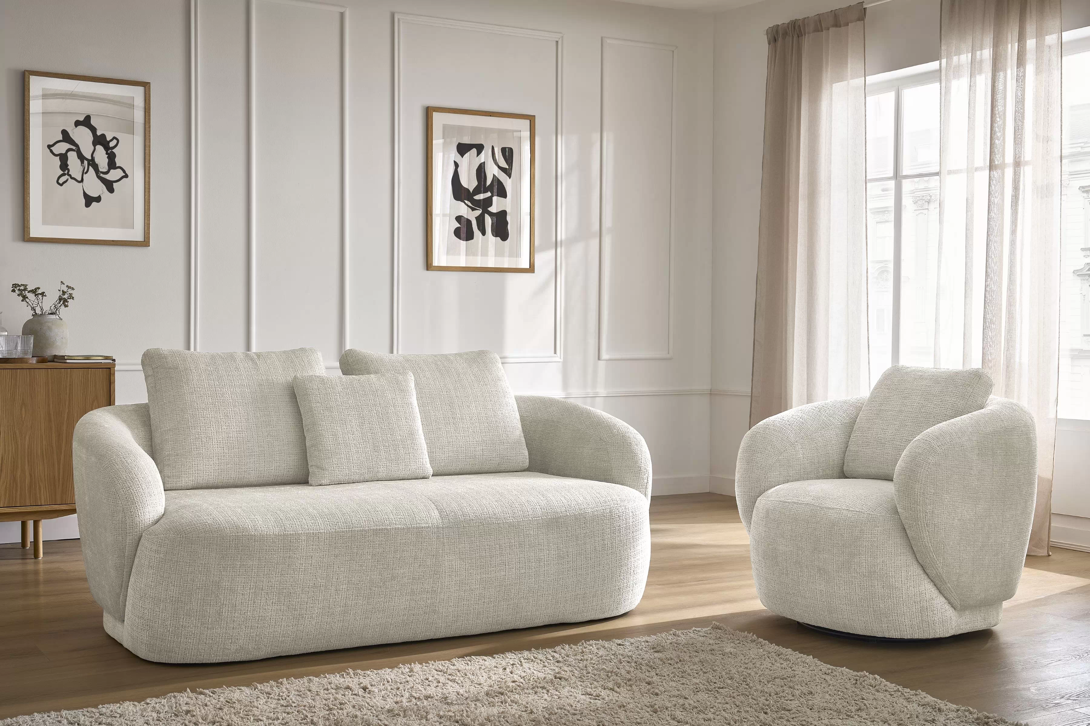 Dvoumístná pohovka Finezal Pohovka Finezal dvoumístná