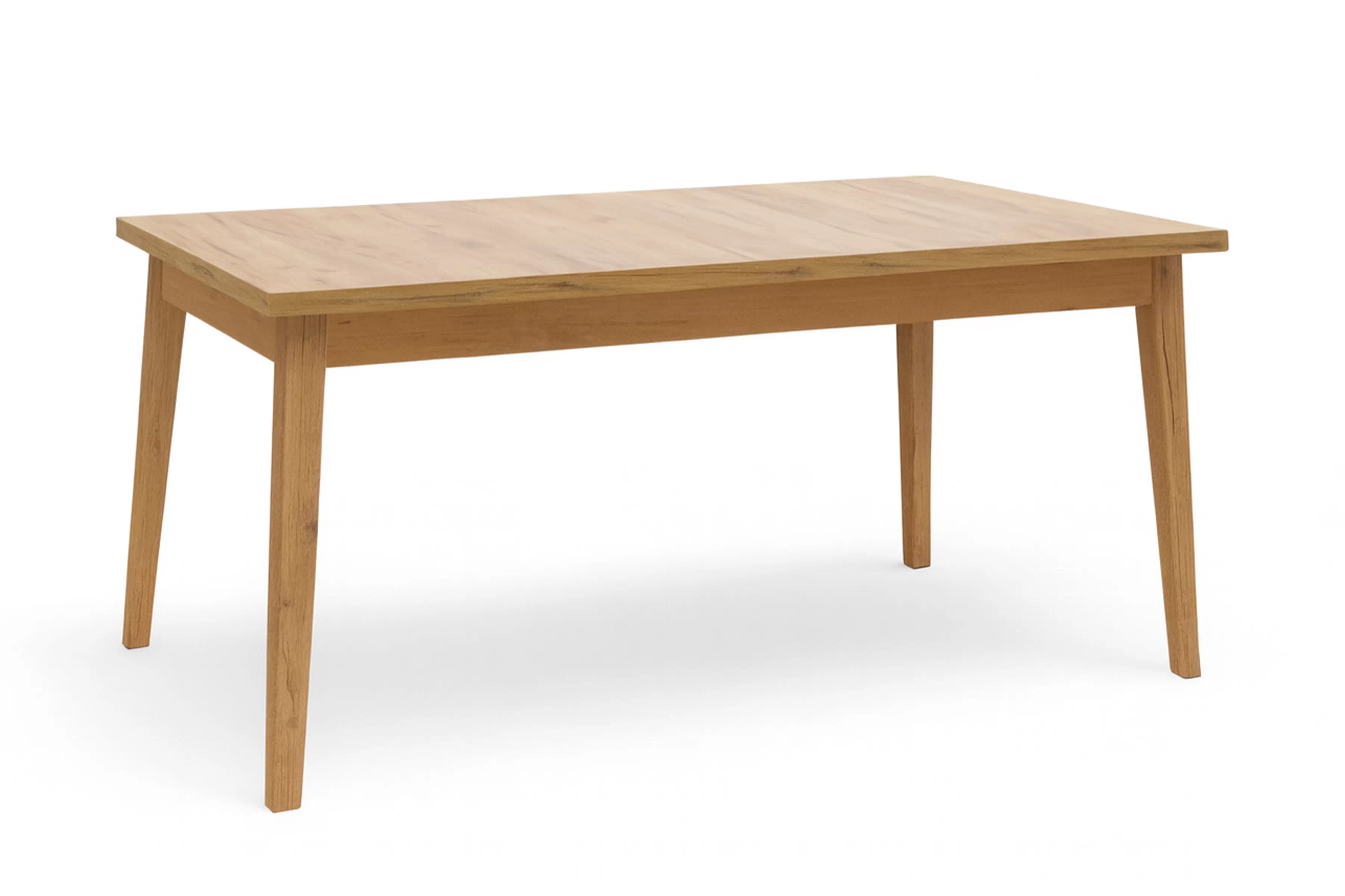 Rozkladací jedálenský stôl Paris 120-160x80 cm - dub craft Stôl rozkladany Paris 120-160x80 cm - Dub craft