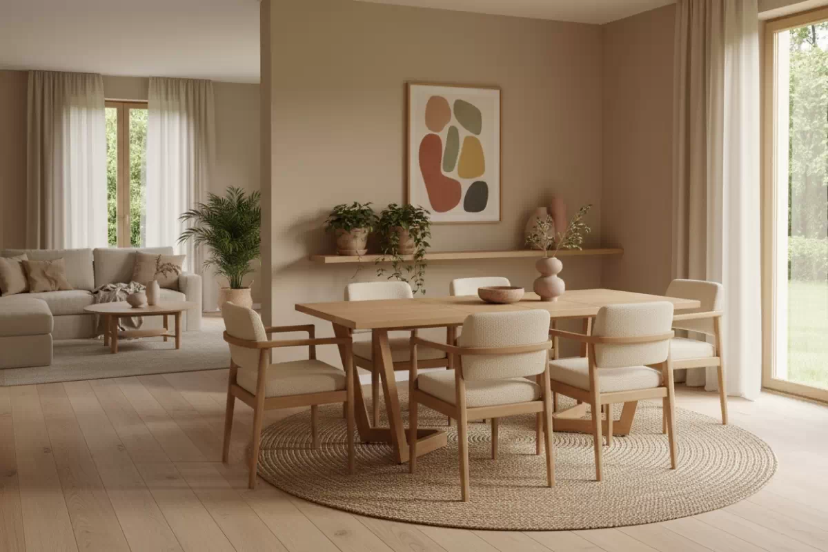 Rozkladací jedálenský stôl Salvio 160-250x90 cm drevený - prírodný dub Stôl rozkladany Salvio 160-250x90 cm Drevené - Dub prírodné