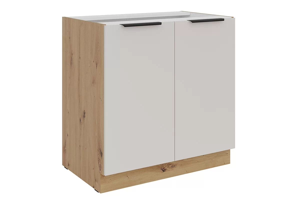 Kuchyňská spodní skříňka Arvani D80 dvoudveřová - kašmír / dub artisan skříňka kuchyňská spodní Arvani D80 dvoudveřová - kašmír / dub artisan