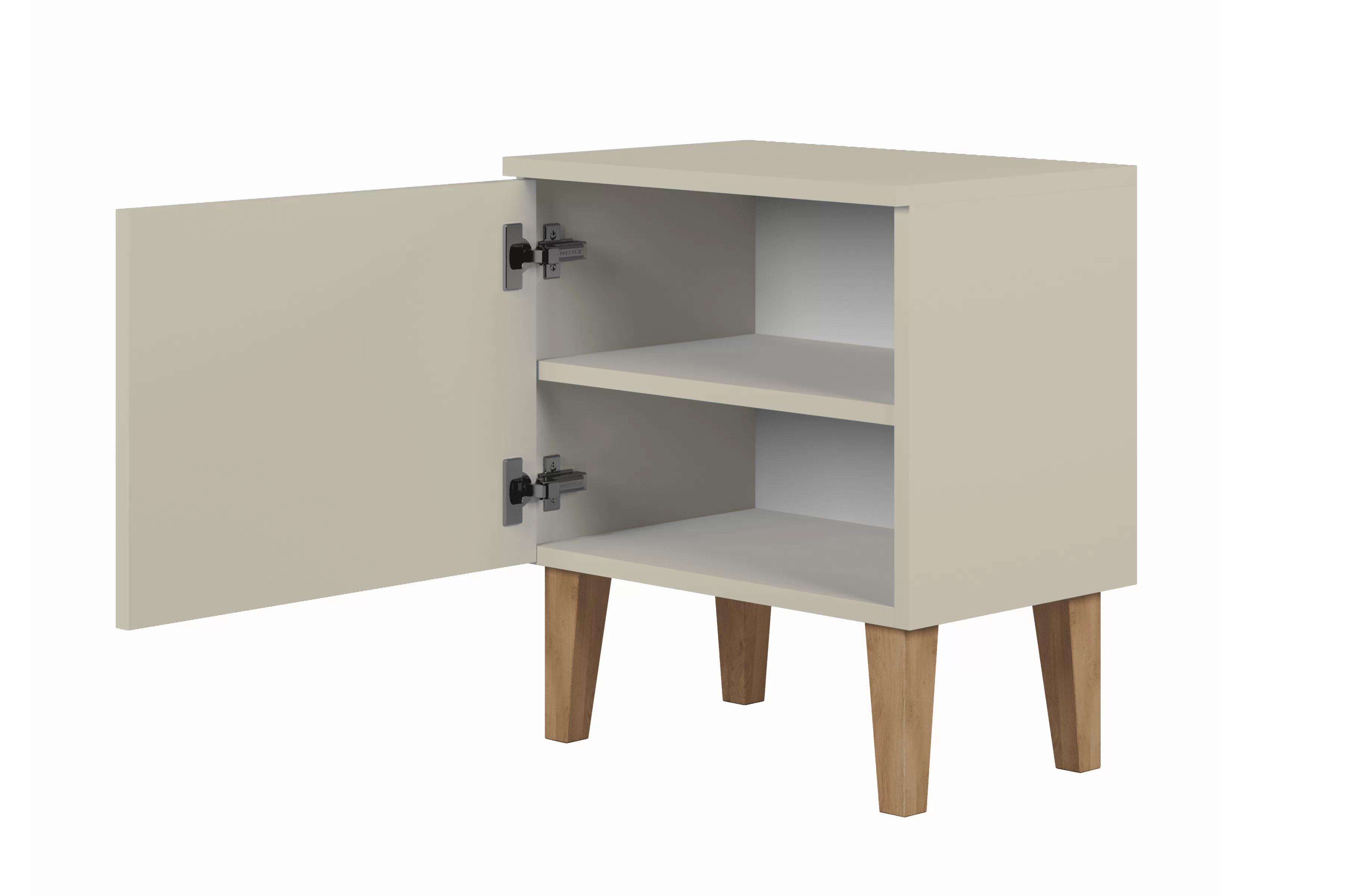 Nočný stolík Balio 50 cm - kašmír Nočný Stolík Balio 50 cm - kašmír